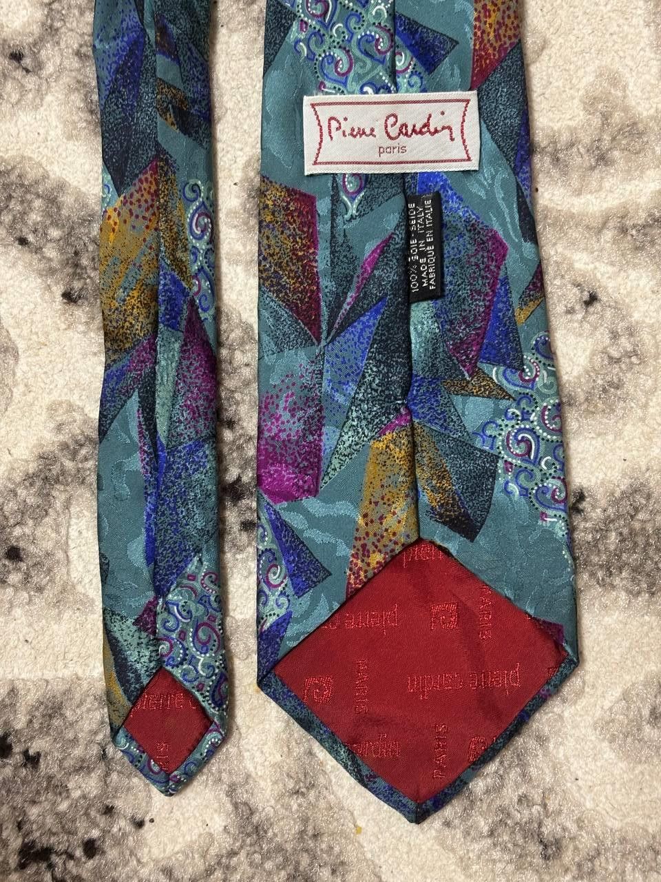 Pierre Cardin Pierre Cardin PARIS tie made of silk 100% made in Italy Size ONE SIZE - 3 Thumbnail