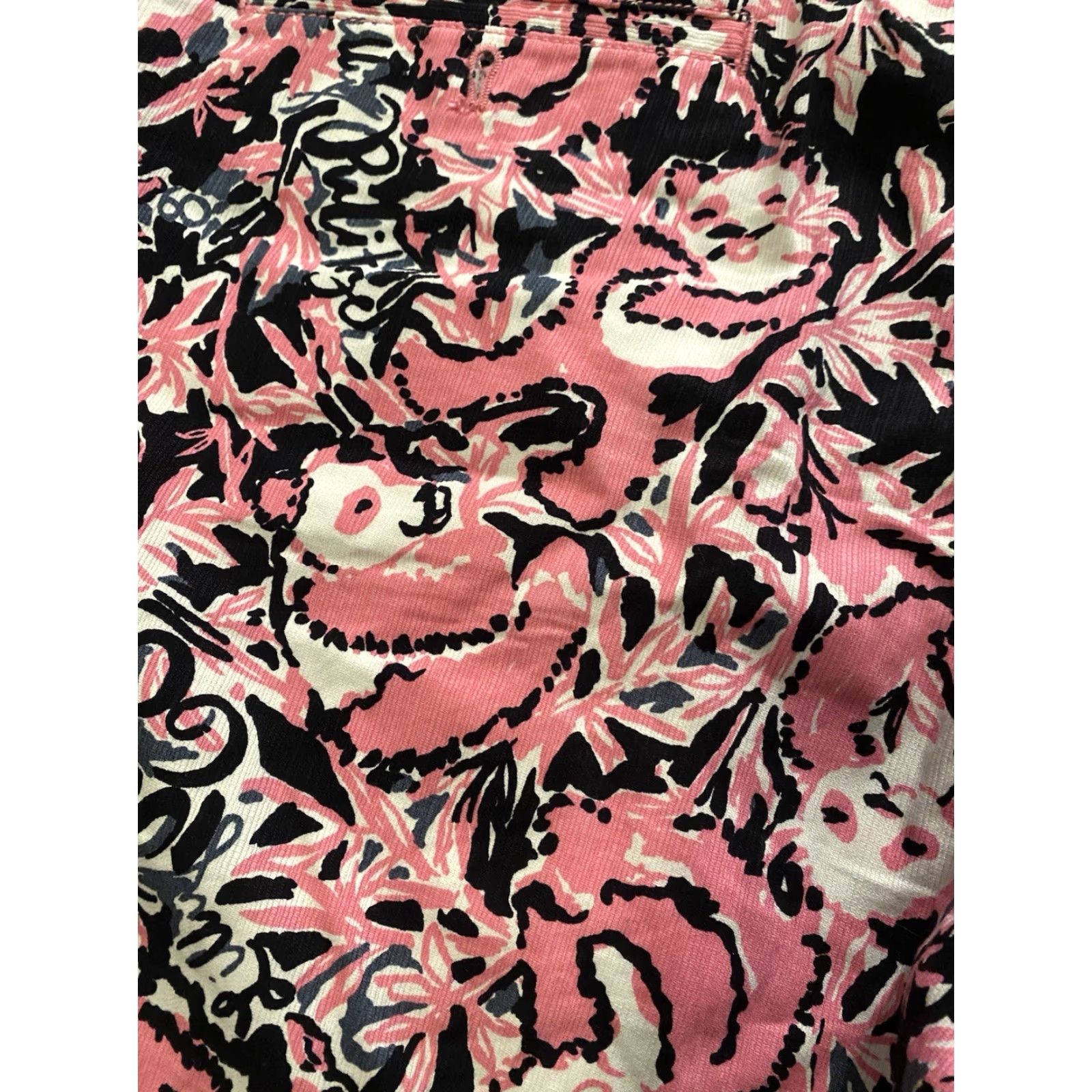 Lilly Pulitzer Lilly Pulitzer Mens Bermuda Shorts Hangin With My Boo Panda Bears Pink 34 Size US 34 / EU 50 - 3 Thumbnail