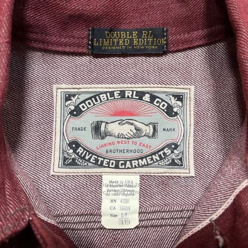 RRL Ralph Lauren RRL Limited Edition 506 Denim Jacket. Size US S / EU 44-46 / 1 - 3 Thumbnail