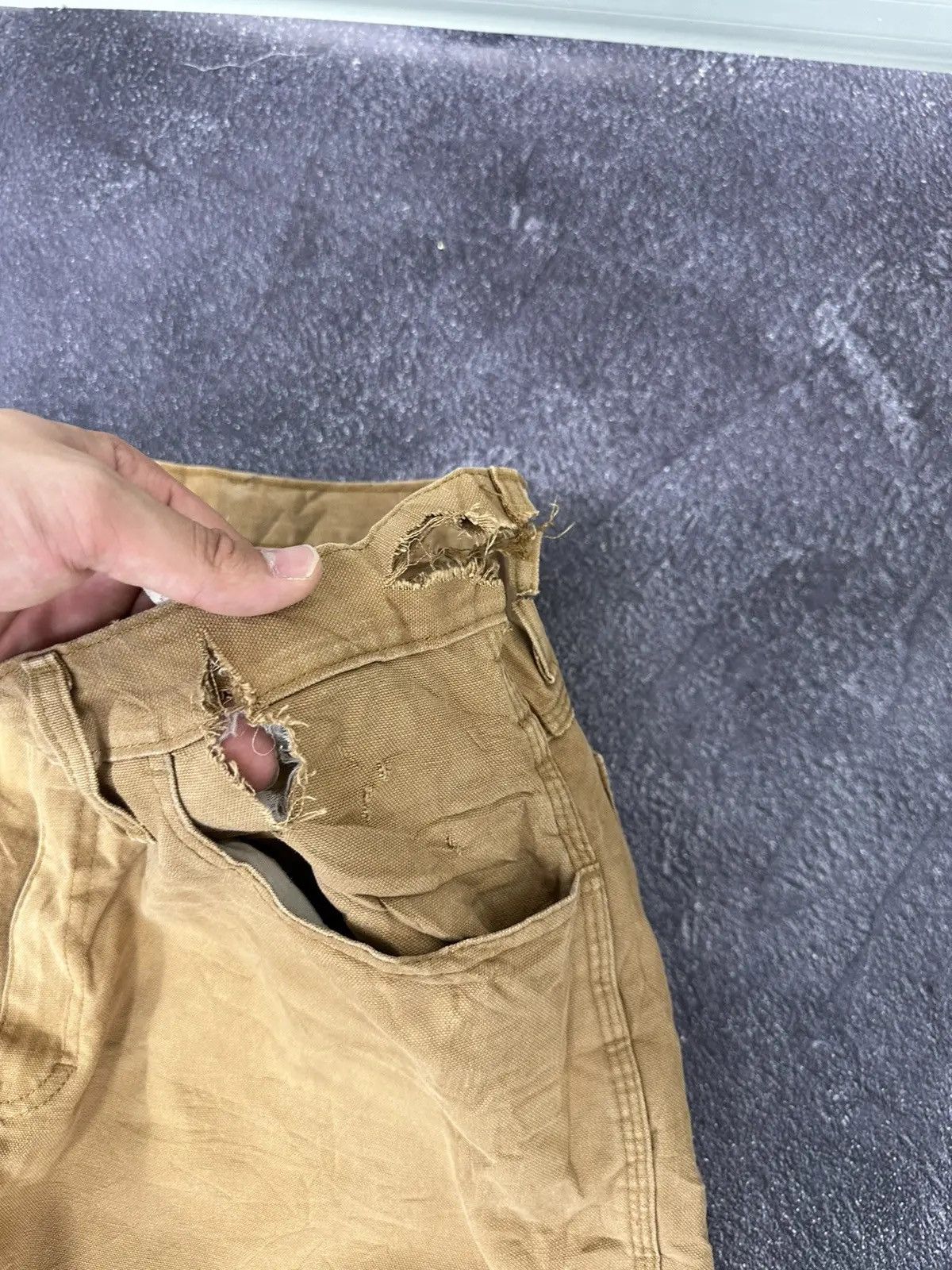 Dickies × Vintage Vintage Dickies Y2K Orange American Hype Baggy Pants Size US 40 / EU 56 - 9 Thumbnail
