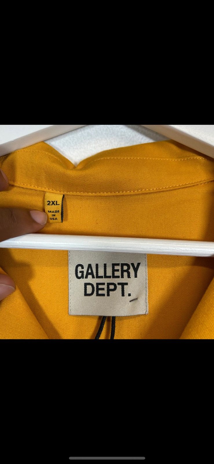 Gallery Dept. GALLERY DEPT. ATELIER PARKER SHIRT Size US XXL / EU 58 / 5 - 4 Thumbnail