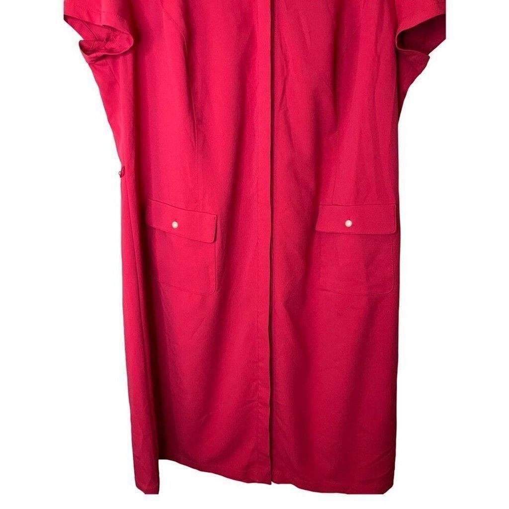 Talbots Talbots Woman Pink Shirt Dress Sz 18W Size XXL / US 16-18 / IT 52-54 - 4 Thumbnail