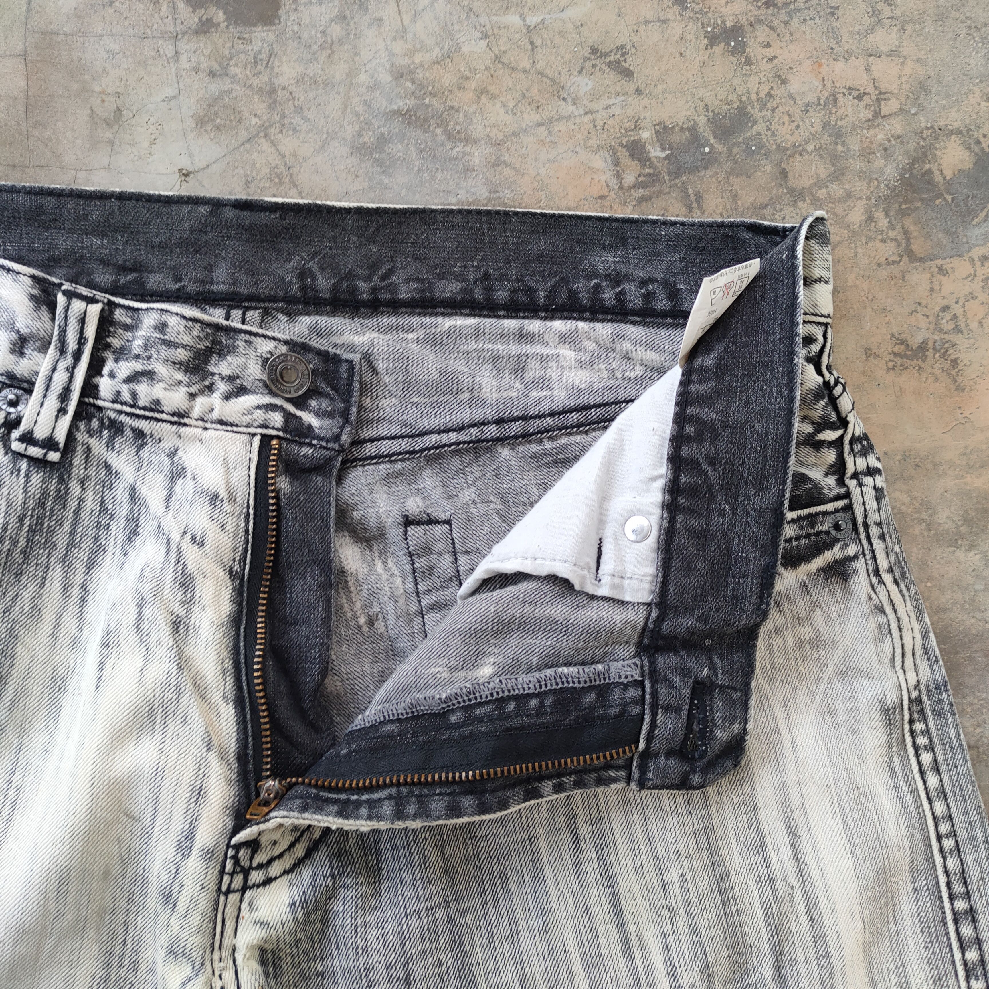 Japanese Brand W34 VINTAGE JAPANESE FADED DISTRESSED JEANS PANTS Size US 34 / EU 50 - 7 Thumbnail