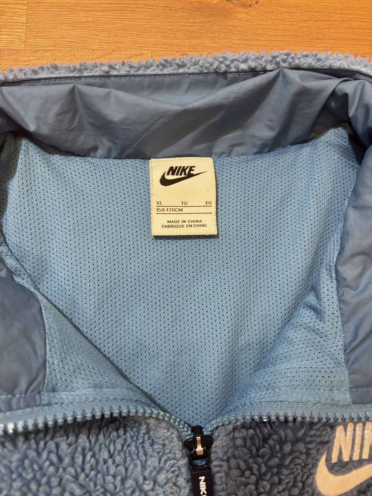 Nike × Vintage Vintage Polar jacket 20’s central logo halfzip y2k drip Size US XS / EU 42 / 0 - 3 Thumbnail