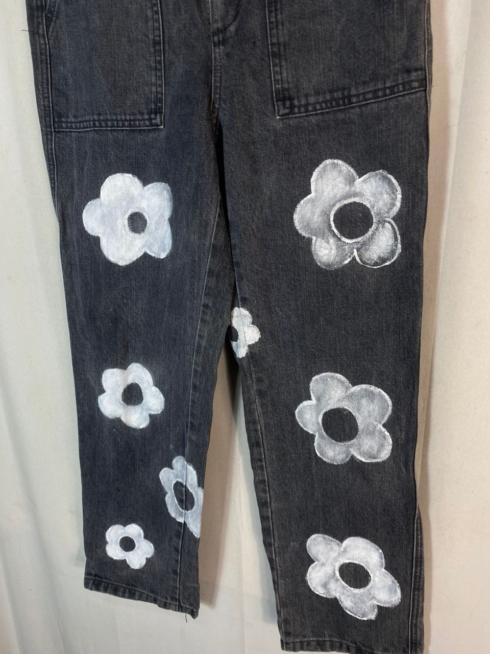 GU Unisex🔥 GU denim bakers pants size 27 Size 27" / US 4 / IT 40 - 5 Thumbnail