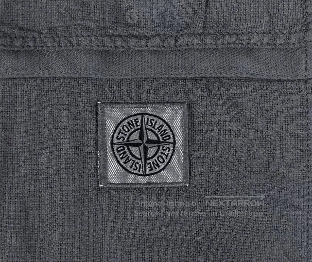 Stone Island Stone Island Graphite Gray Pocket Logo Shirt. Size US XL / EU 56 / 4 - 5 Thumbnail