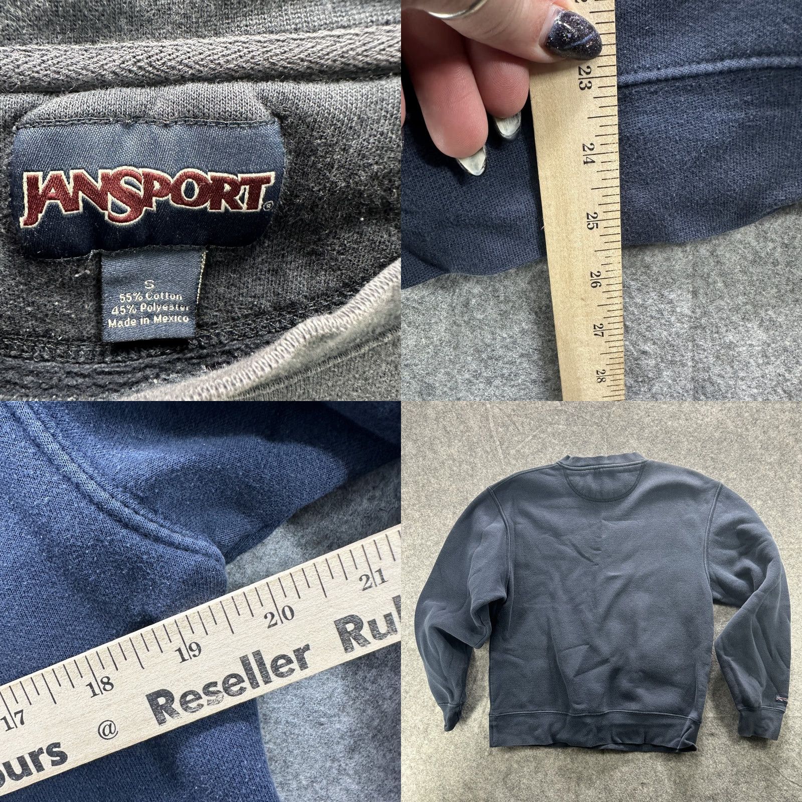 Jansport UCLA Sweatshirt Mens Small Navy Blue JanSport Crewneck Pullover College Logo Size US S / EU 44-46 / 1 - 8 Thumbnail