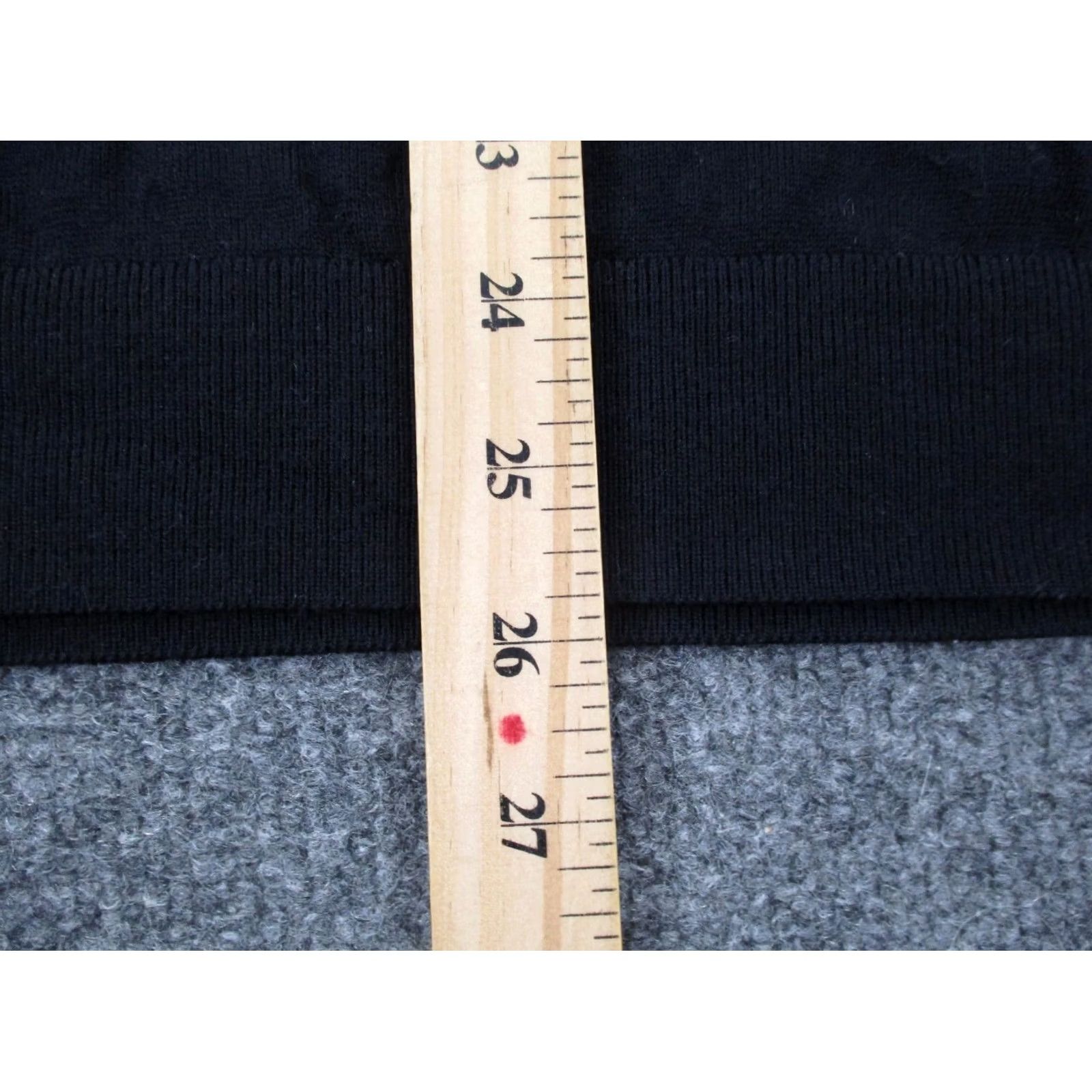Reiss Reiss Mens Sweater Black Fleece Knit Pullover 1/4 Zip Lightweight Pockets Logo Outdoor 1/4 Zip Wool Size US M / EU 48-50 / 2 - 4 Thumbnail