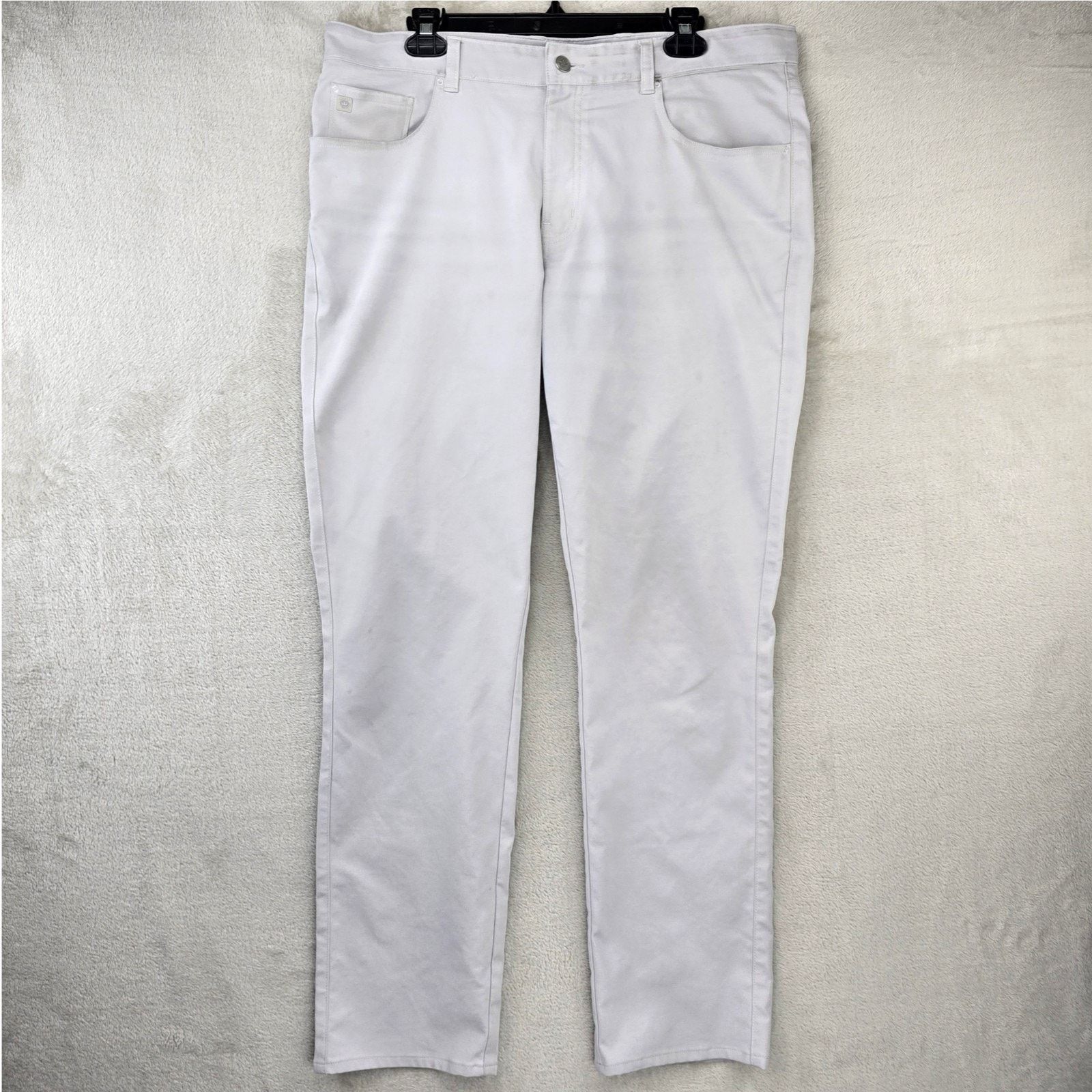 Peter Millar Peter Millar Pants 36x32 (Fits 38x31) Gray Golf 5 Pocket Size US 36 / EU 52 - 1 Thumbnail