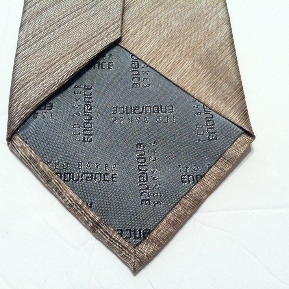 Ted Baker TED BAKER ENDURANCE MEN'S NEW 100%SILK TIE WIDTH: 3 7/8" Size ONE SIZE - 6 Thumbnail