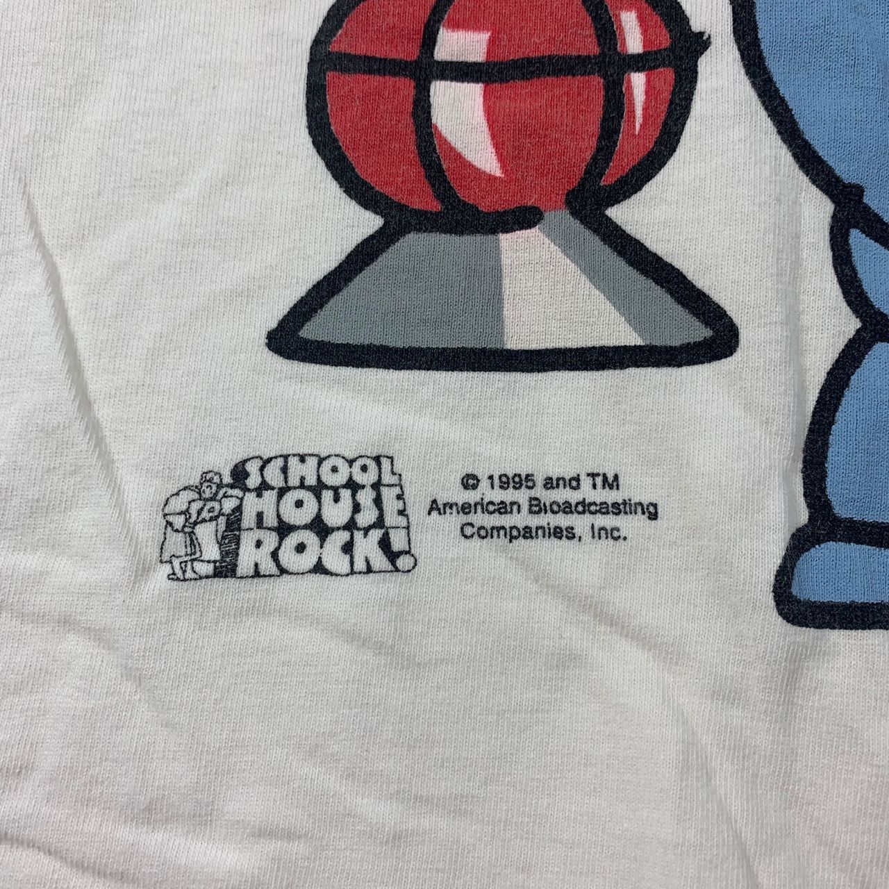 Cartoon Network × Vintage Vintage 1995 SCHOOLHOUSE ROCK Conjunction Junction tee Size US L / EU 52-54 / 3 - 9 Thumbnail