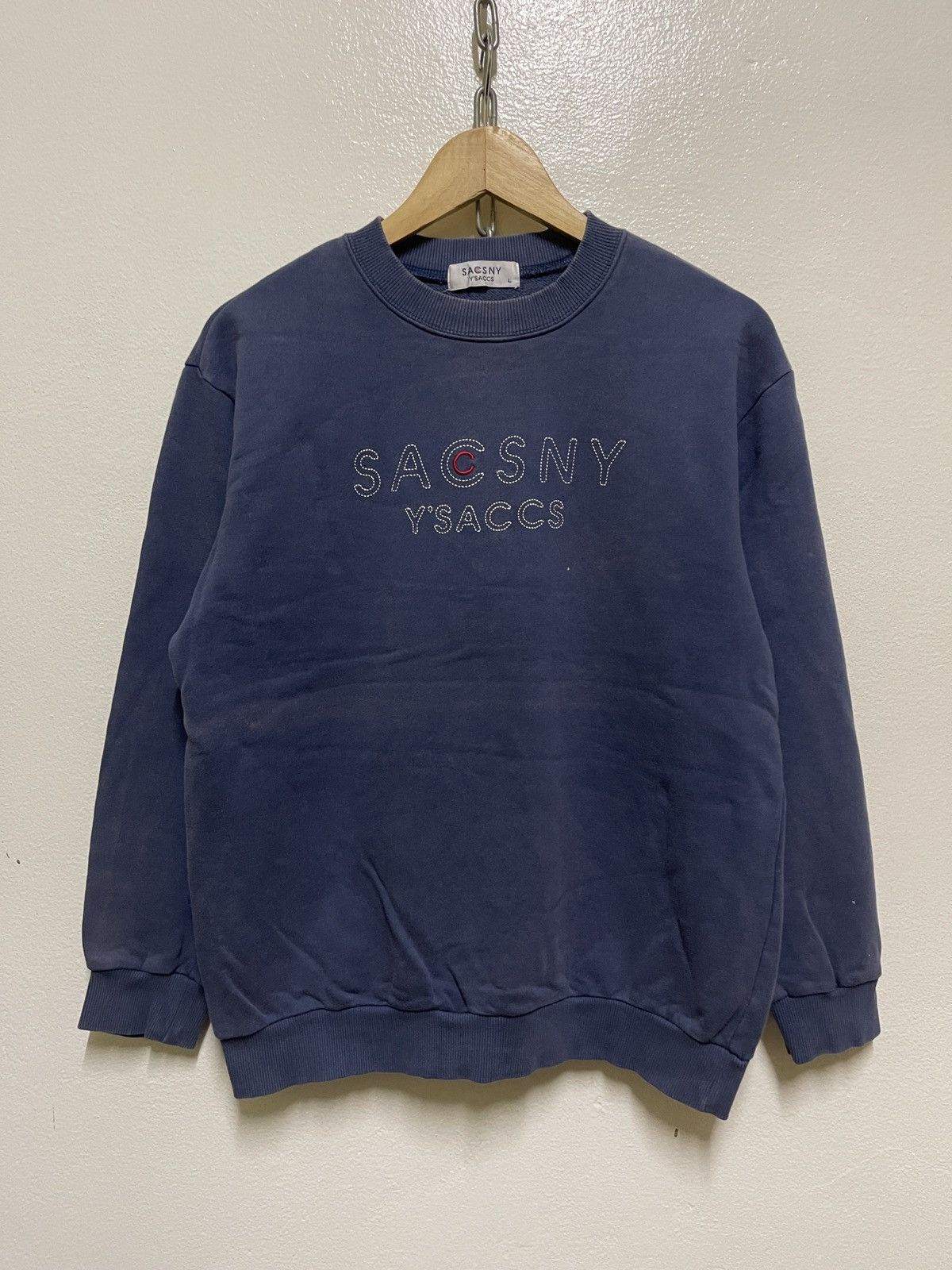 Yohji Yamamoto Y’saccs Sweatshirt Sun Faded Size US L / EU 52-54 / 3 - 1 Thumbnail