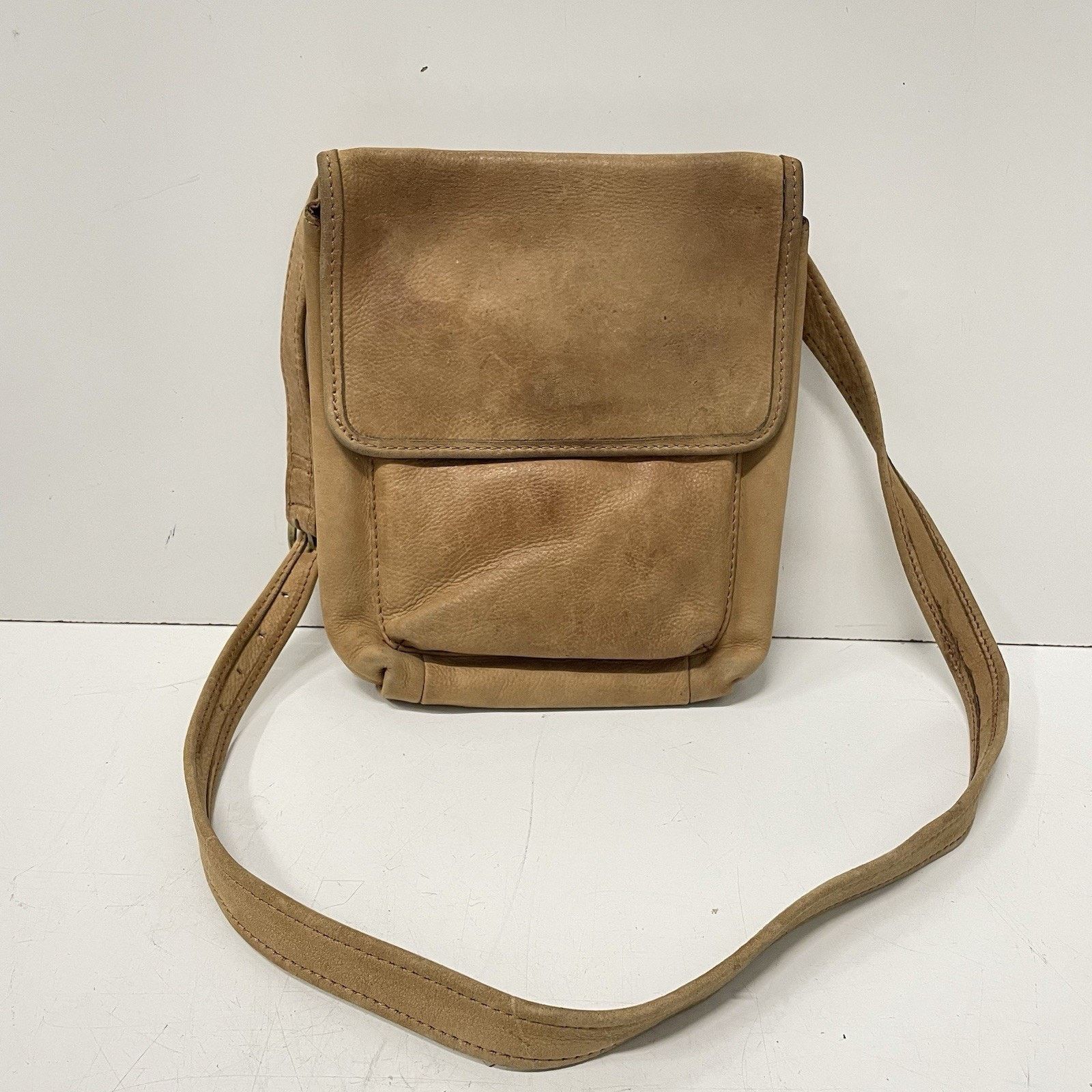 Fossil Fossil Vintage Fifty Four Crossbody Leather Shoulder Bag 
