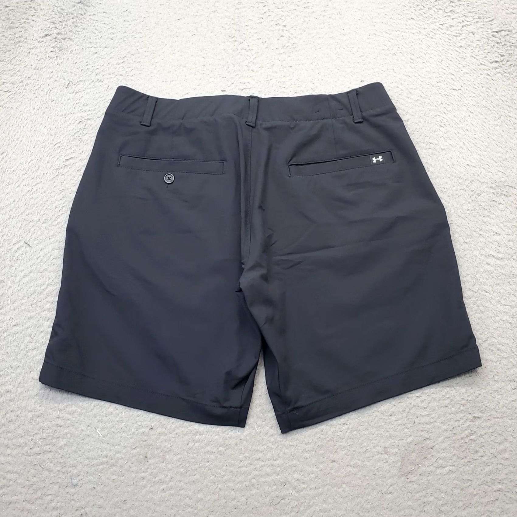 Under Armour Under Armour Chino Shorts Mens Size 36 Black Slash Pocket Flat Front Low Waist BBQ? Size US 36 / EU 52 - 2 Thumbnail