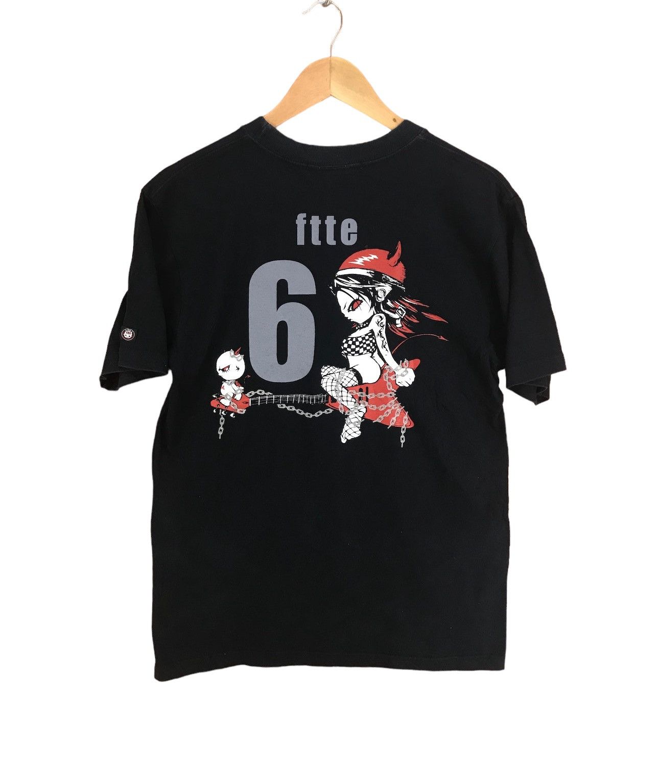 Anime Vintage Cospa Fate 666 Flying Guitar Anime T-Shirt Size US M / EU 48-50 / 2 - 1 Thumbnail
