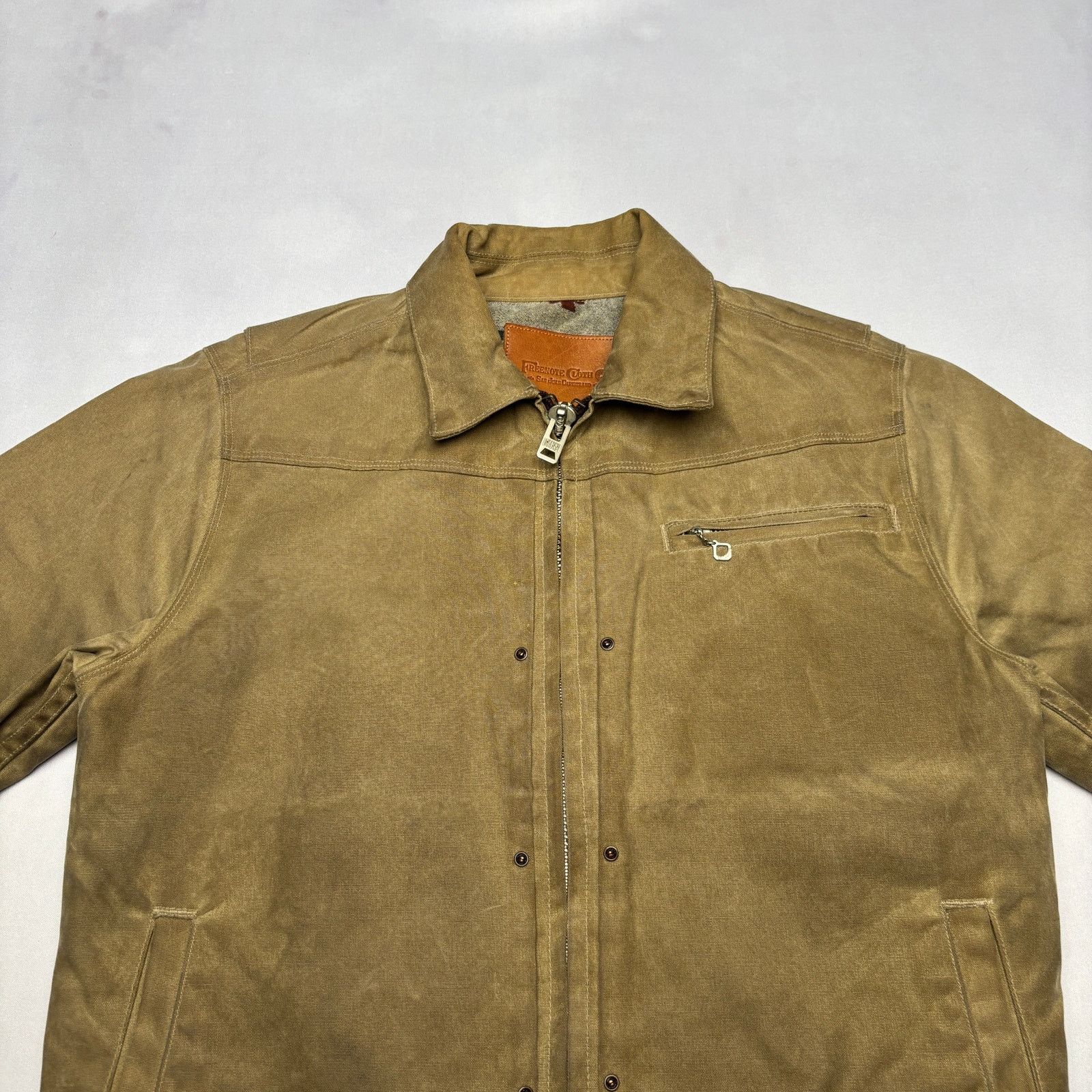 Freenote Cloth Rare Freenote Cloth RJ-2 Riders Waxed Jacket Aztec Lined S Size US S / EU 44-46 / 1 - 2 Thumbnail