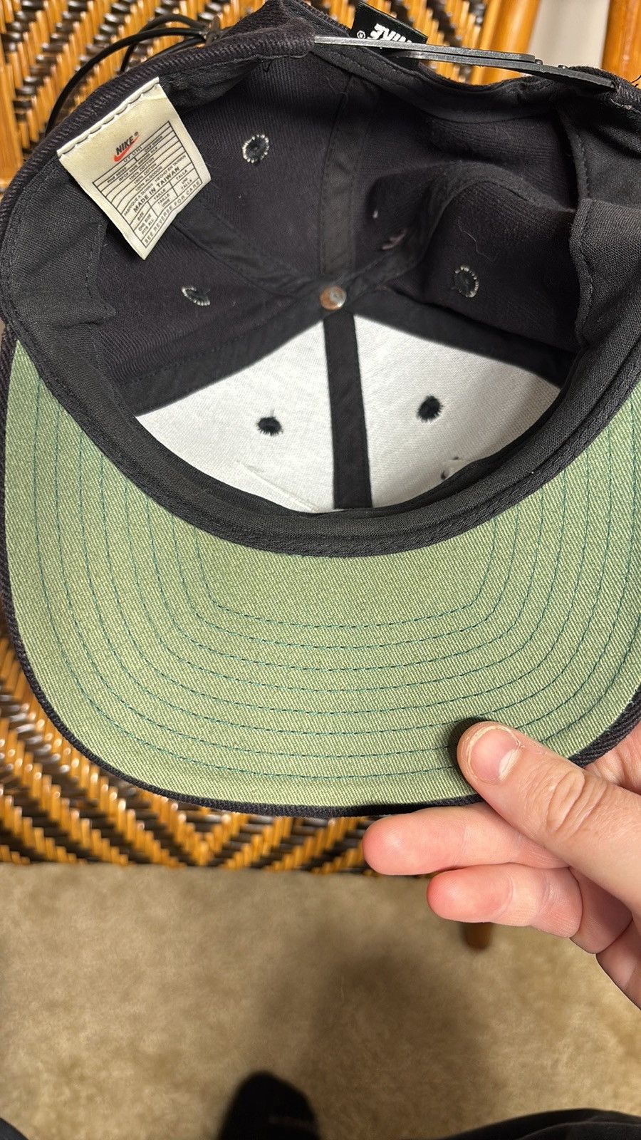 Nike Vintage Nike Basketball Snapback Hat Size ONE SIZE - 5 Thumbnail