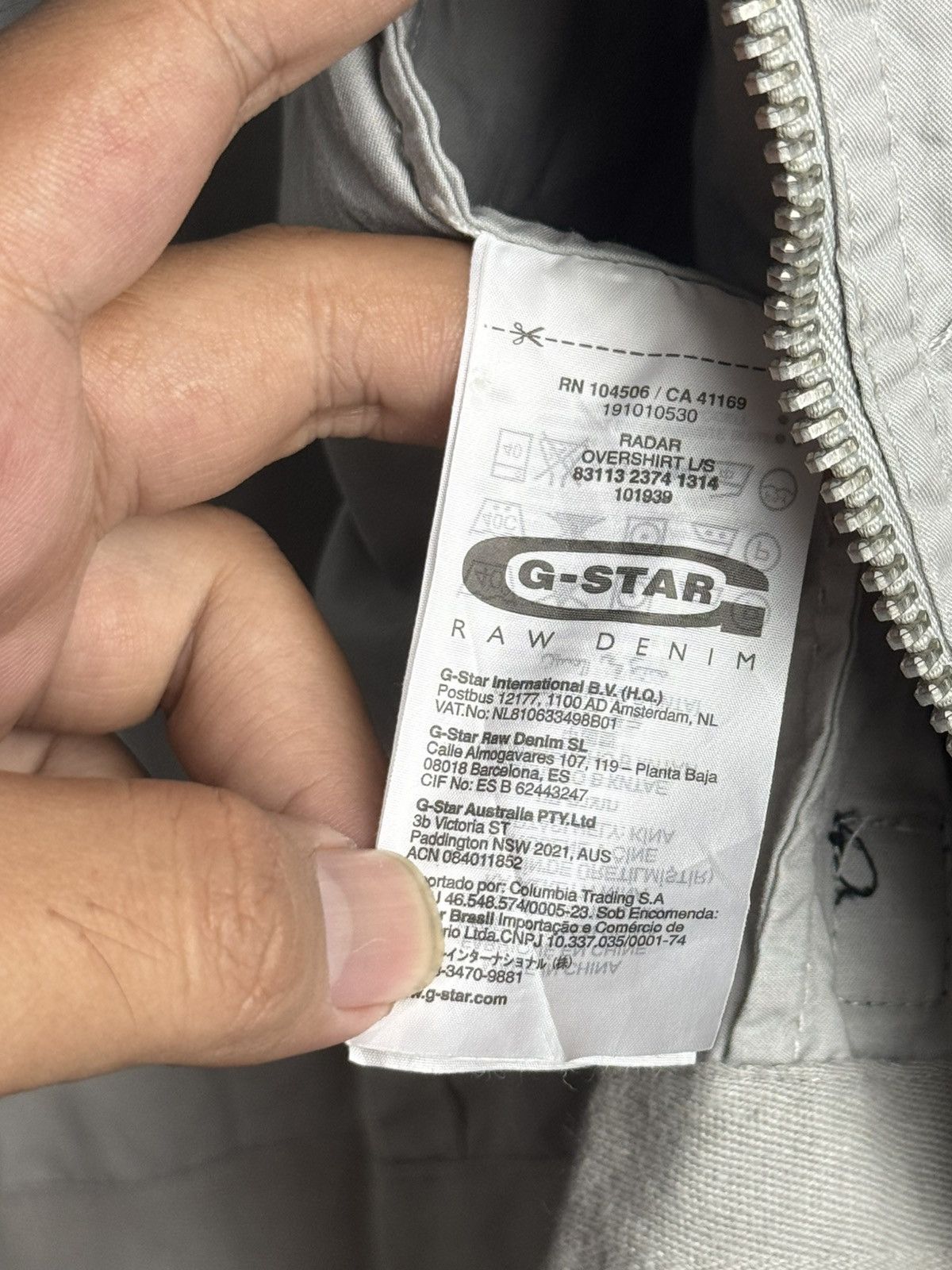 JACKROSE Multi Pocket Jacket Graw Jackrose Japanese Styled Size US S / EU 44-46 / 1 - 8 Thumbnail