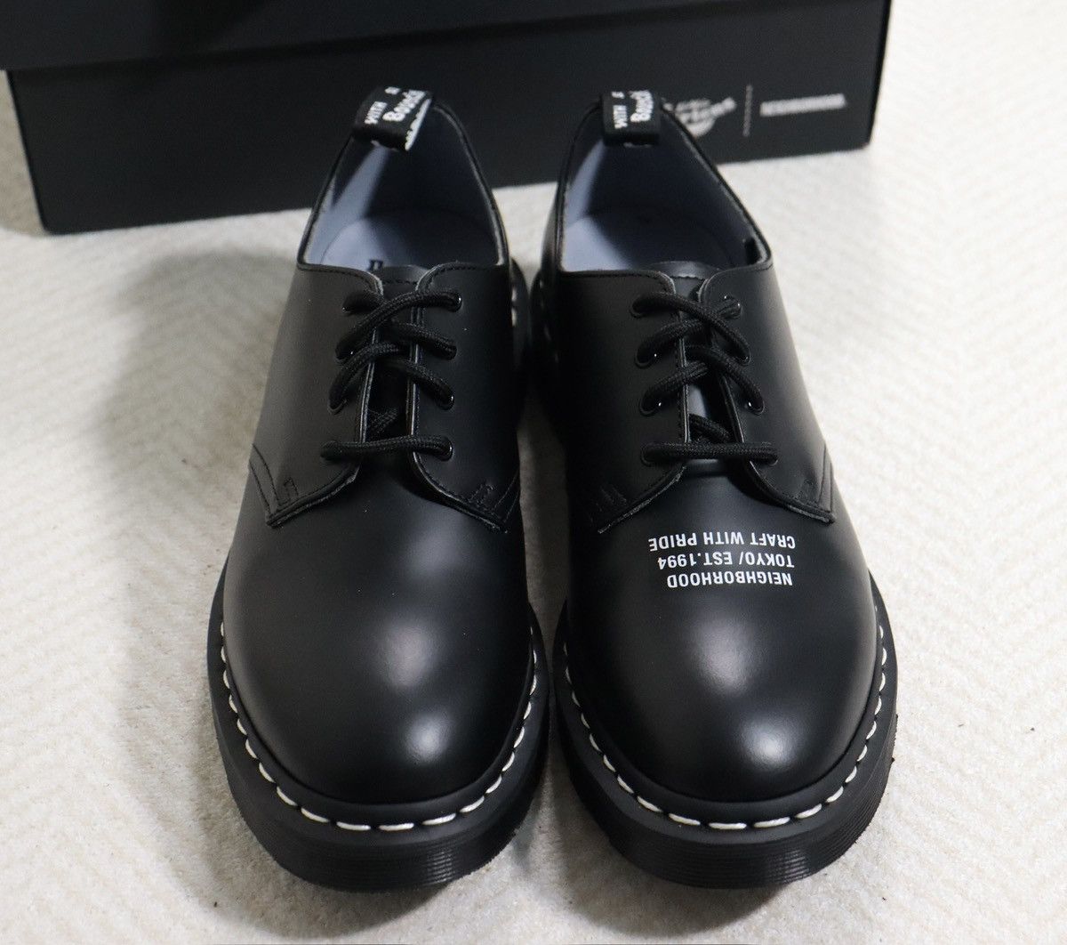 Neighborhood NEIGHBORHOOD x Dr.Martens Leather Shoes Size US 8 / EU 41 - 4 Thumbnail