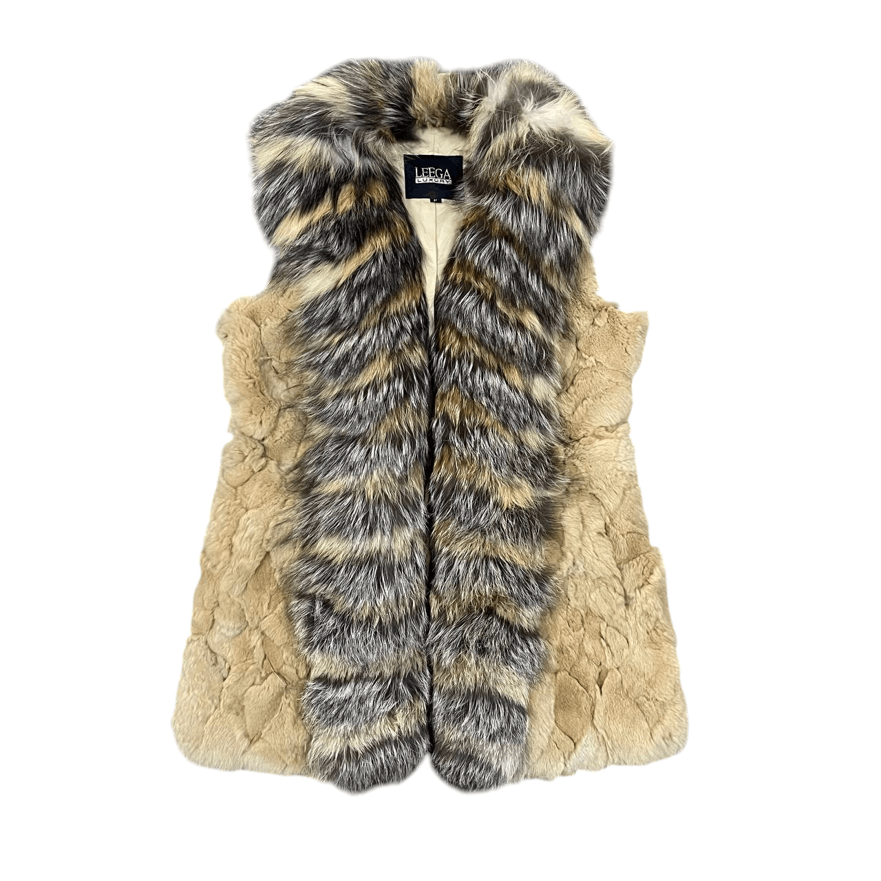 Sagafurs Vintage Leega Luxury Fox Fur Vest Size US S / EU 44-46 / 1 - 1 Thumbnail