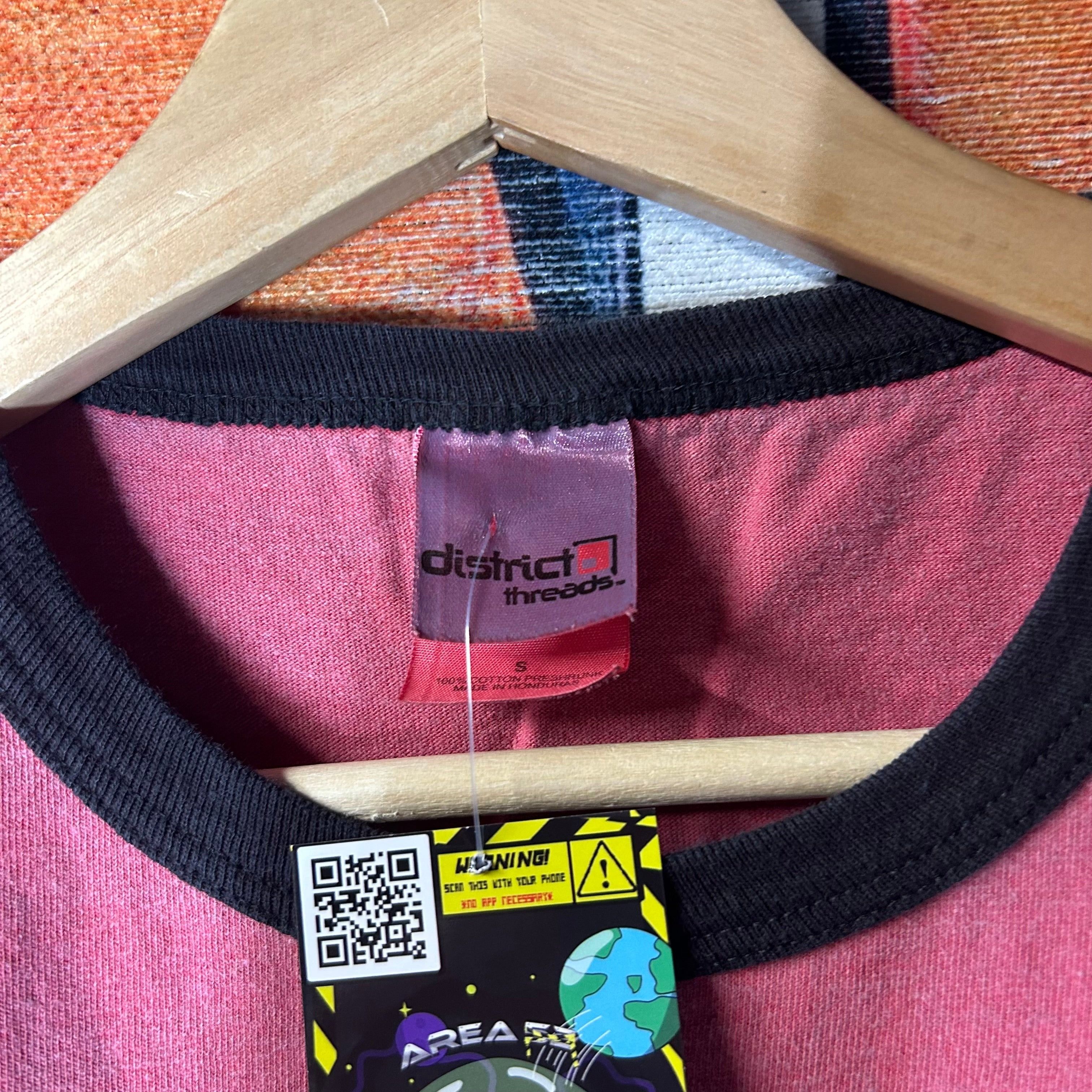 Vintage Y2K ‘I Shaved My Balls For This’ Ringer Tee Size Small Size US S / EU 44-46 / 1 - 3 Thumbnail