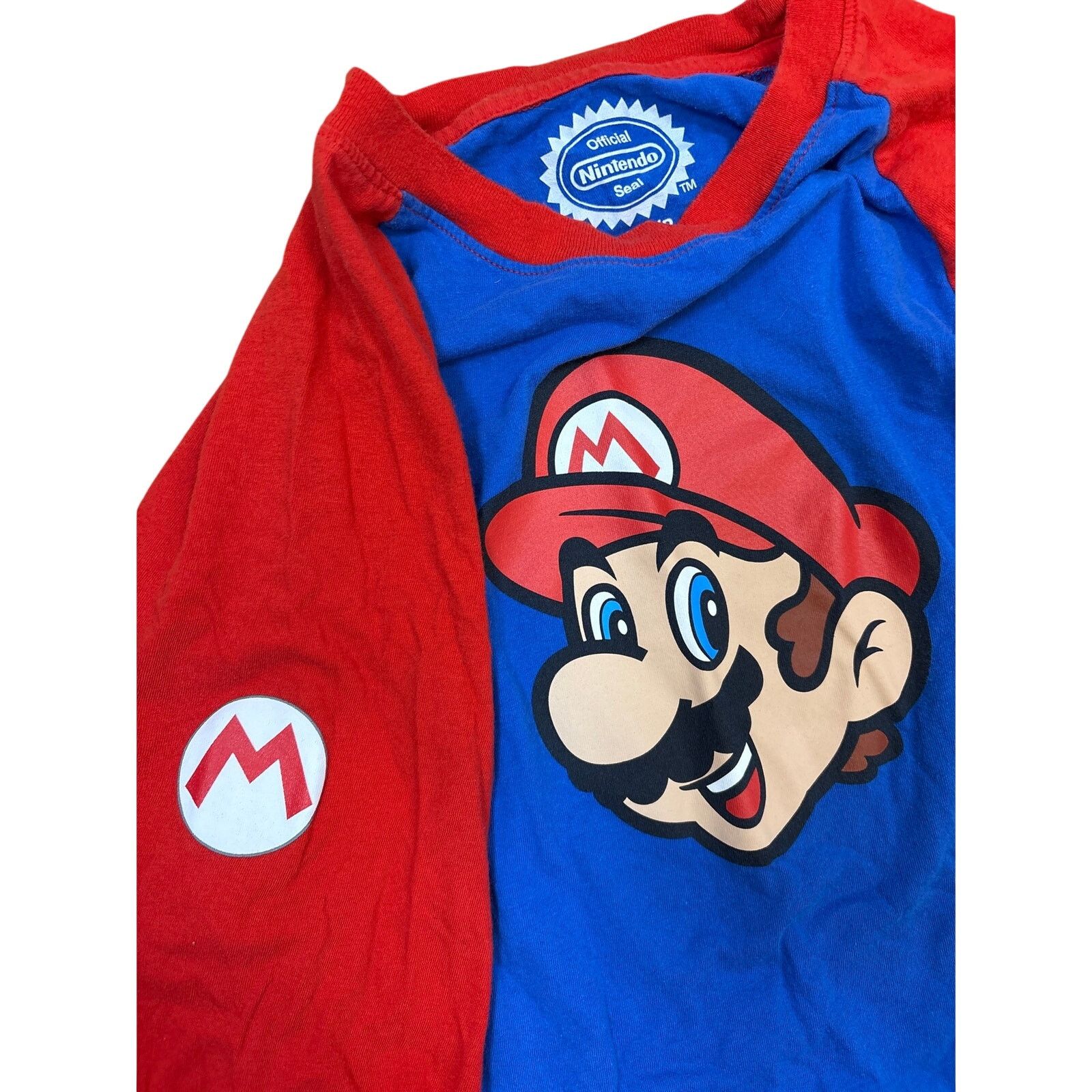 Nintendo Super Mario official Nintendo long sleeve shirt Small Size US S / EU 44-46 / 1 - 2 Thumbnail