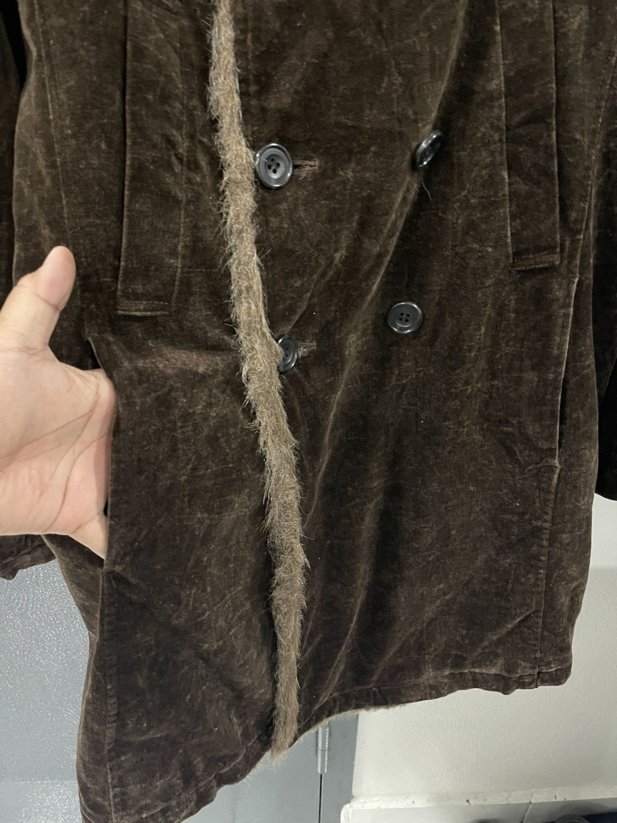 Tornado Mart Vintage Tornado Mart Japan Faux Fur Velvet Jacket Size US L / EU 52-54 / 3 - 10 Thumbnail