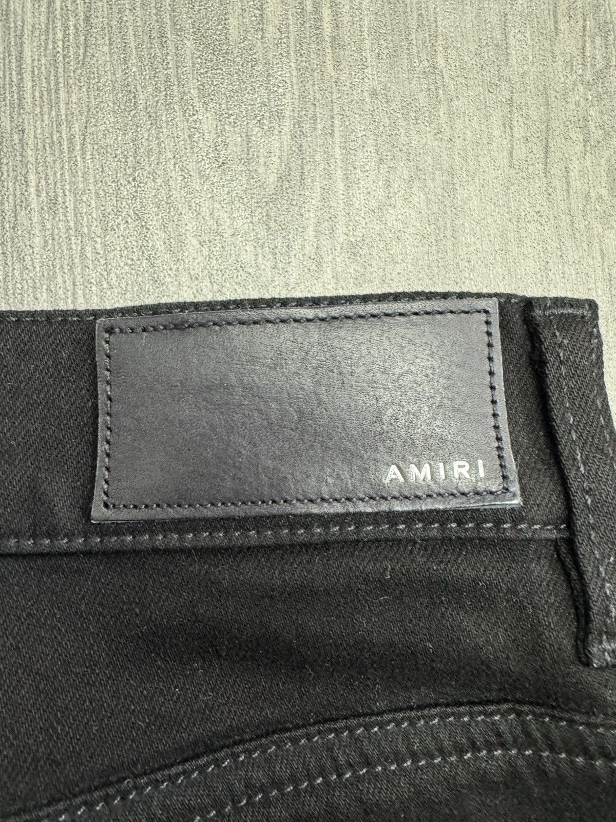 Amiri Amiri Black Bandana Thrasher Jeans Size US 31 - 9 Thumbnail