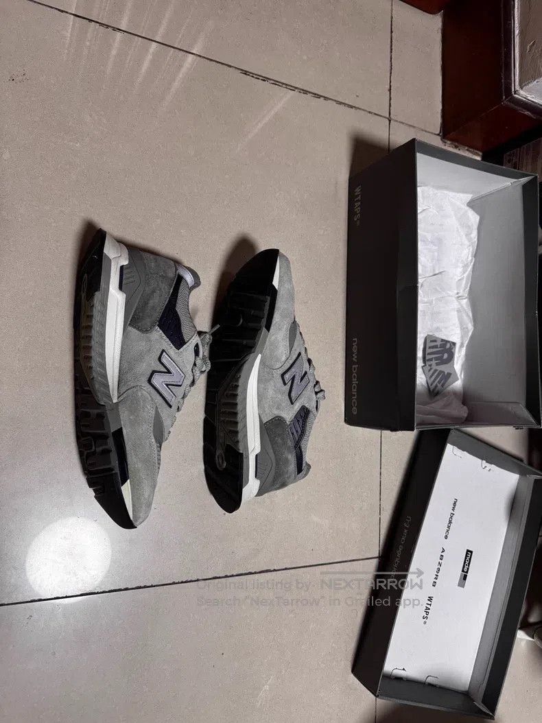 Wtaps Wtaps Collaboration Grey Sneakers Size US 7 / EU 40 - 2 Thumbnail