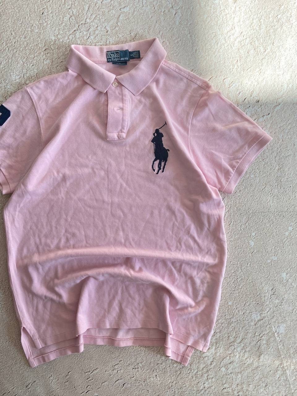 Polo Ralph Lauren × Vintage Polo Ralph Lauren distressed rugby polo Size US L / EU 52-54 / 3 - 5 Thumbnail