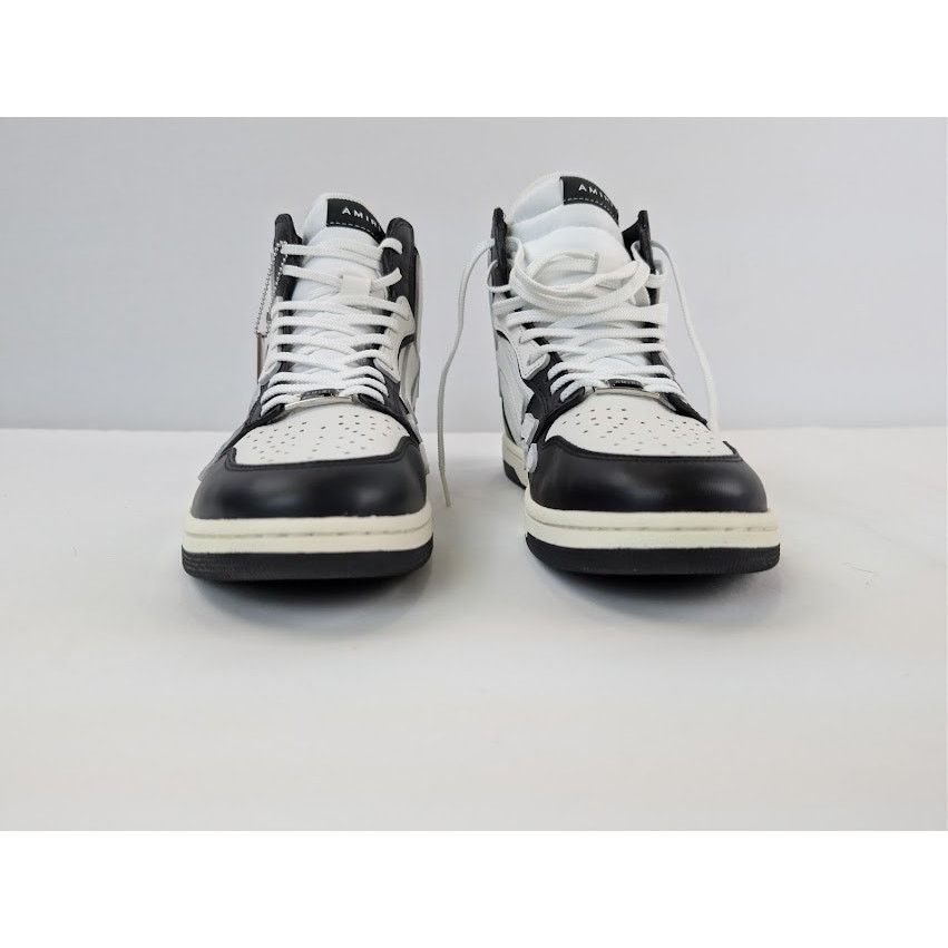 Amiri o1rshd1 Skel Hi Top Sneaker in Black / White Size US 11 / EU 44 - 10 Thumbnail