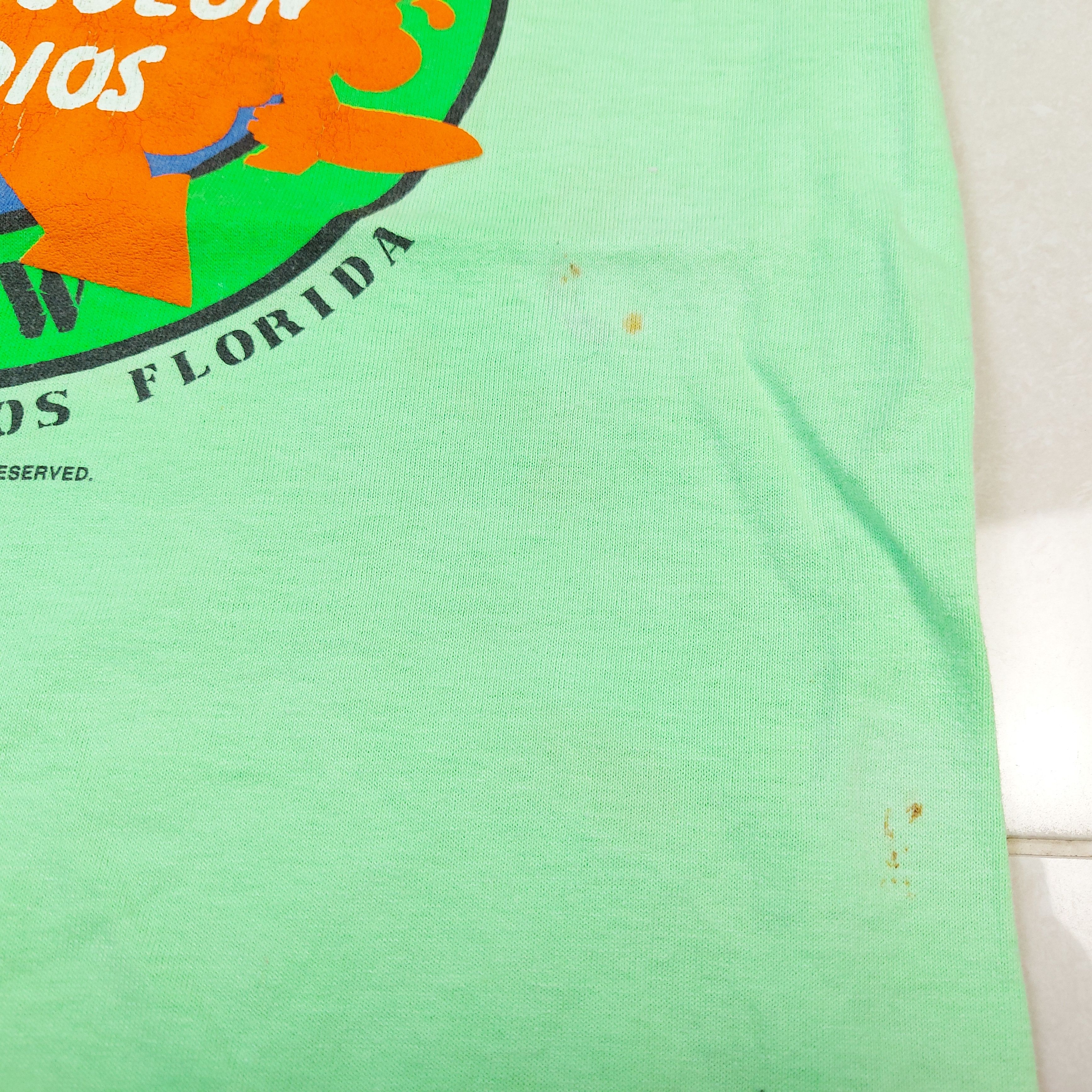 Nickelodeon Vintage 90s Property Of Nickelodeon Studios Crew 1990 TEE Size XL / US 12-14 / IT 48-50 - 7 Thumbnail