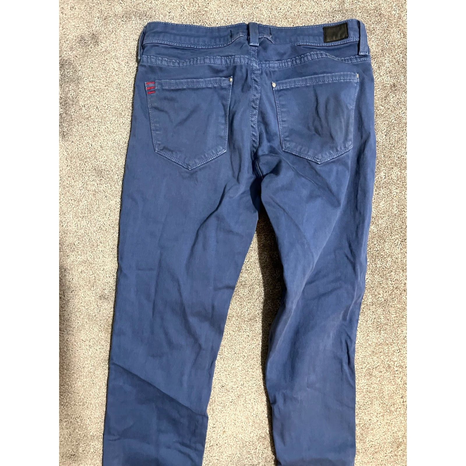 Bdg BDG Jeans Skinny Denim Womens Mid Rise Pockets Size 27 Blue 29 Inseam 30 Waist Cotton Blend Front Button Zip N/A Vintage No Size 27" / US 4 / IT 40 - 4 Thumbnail