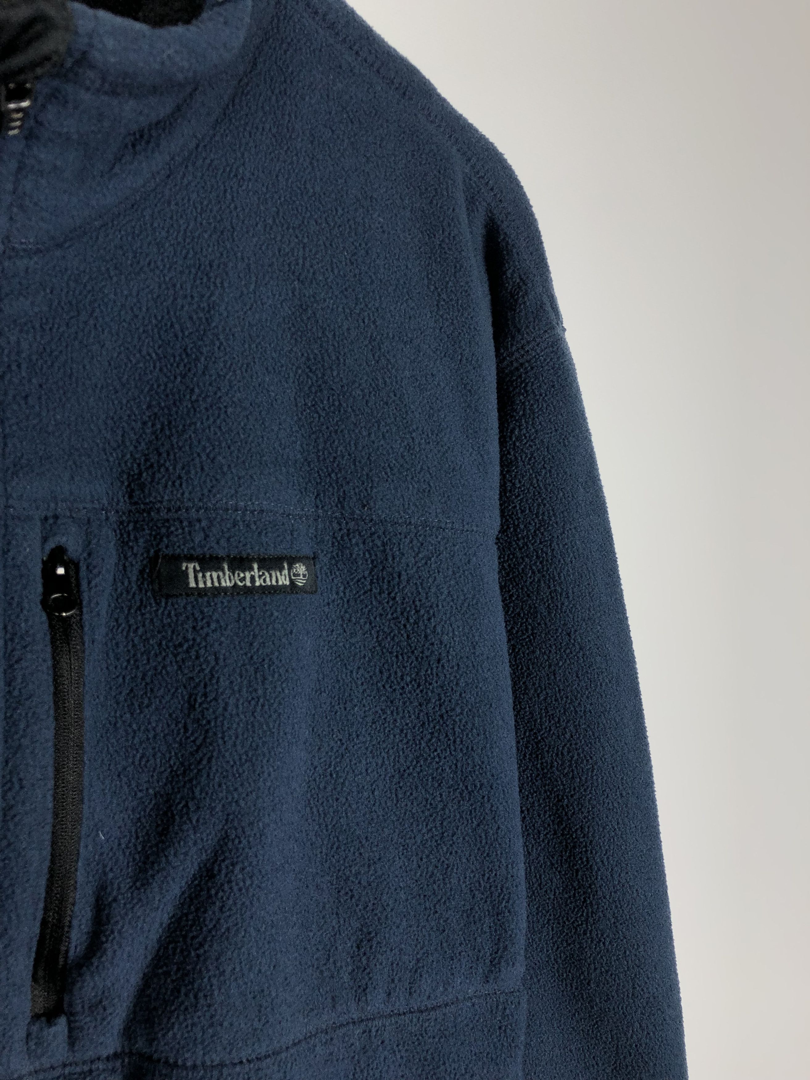 Timberland TIMBERLAND FLEECE JACKET ZIP PULLOVER NAVY SIZE XL Size US XL / EU 56 / 4 - 6 Thumbnail