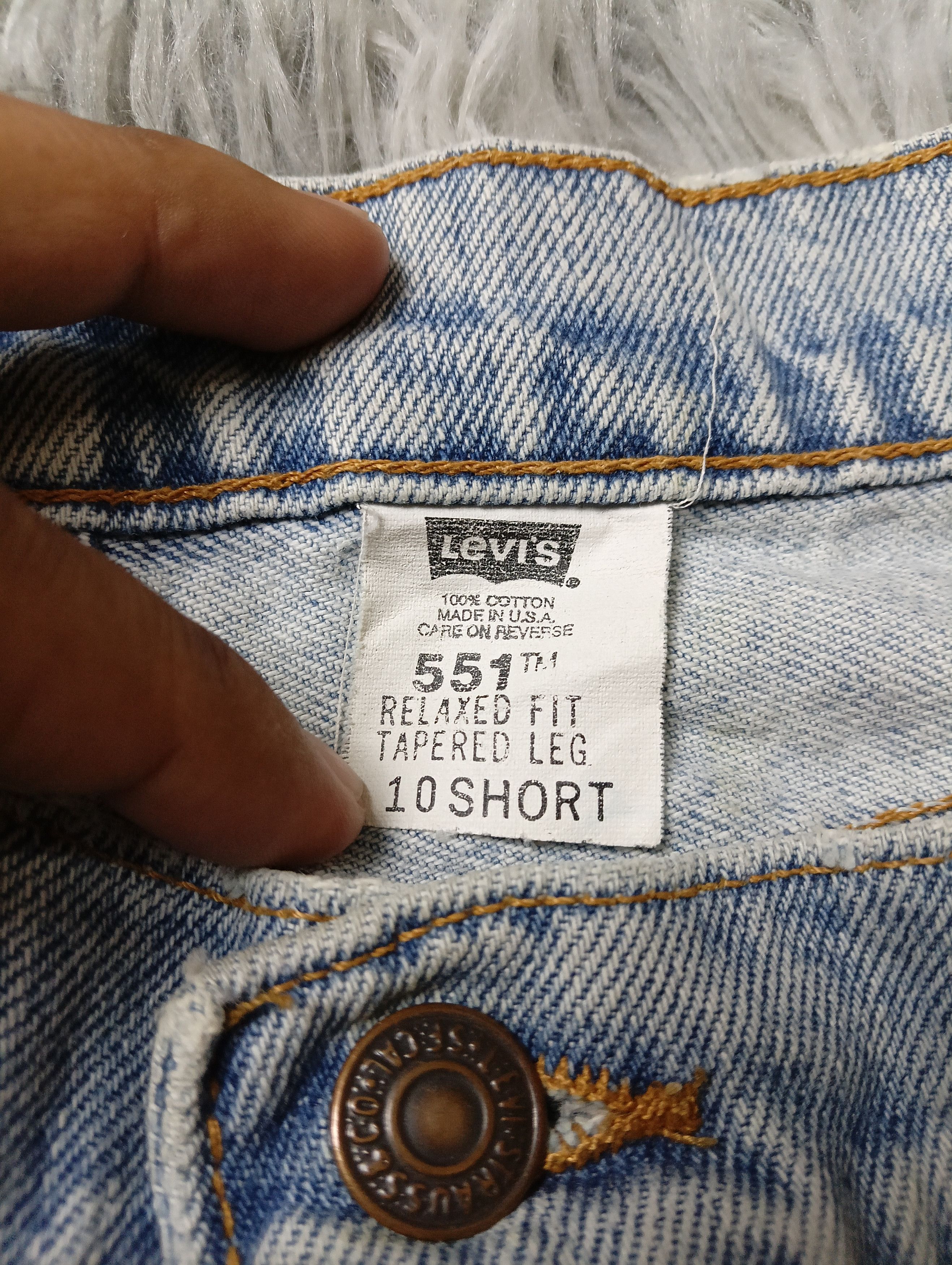 Levi's Levis 551 Cut Leg Size US 29 - 2 Thumbnail
