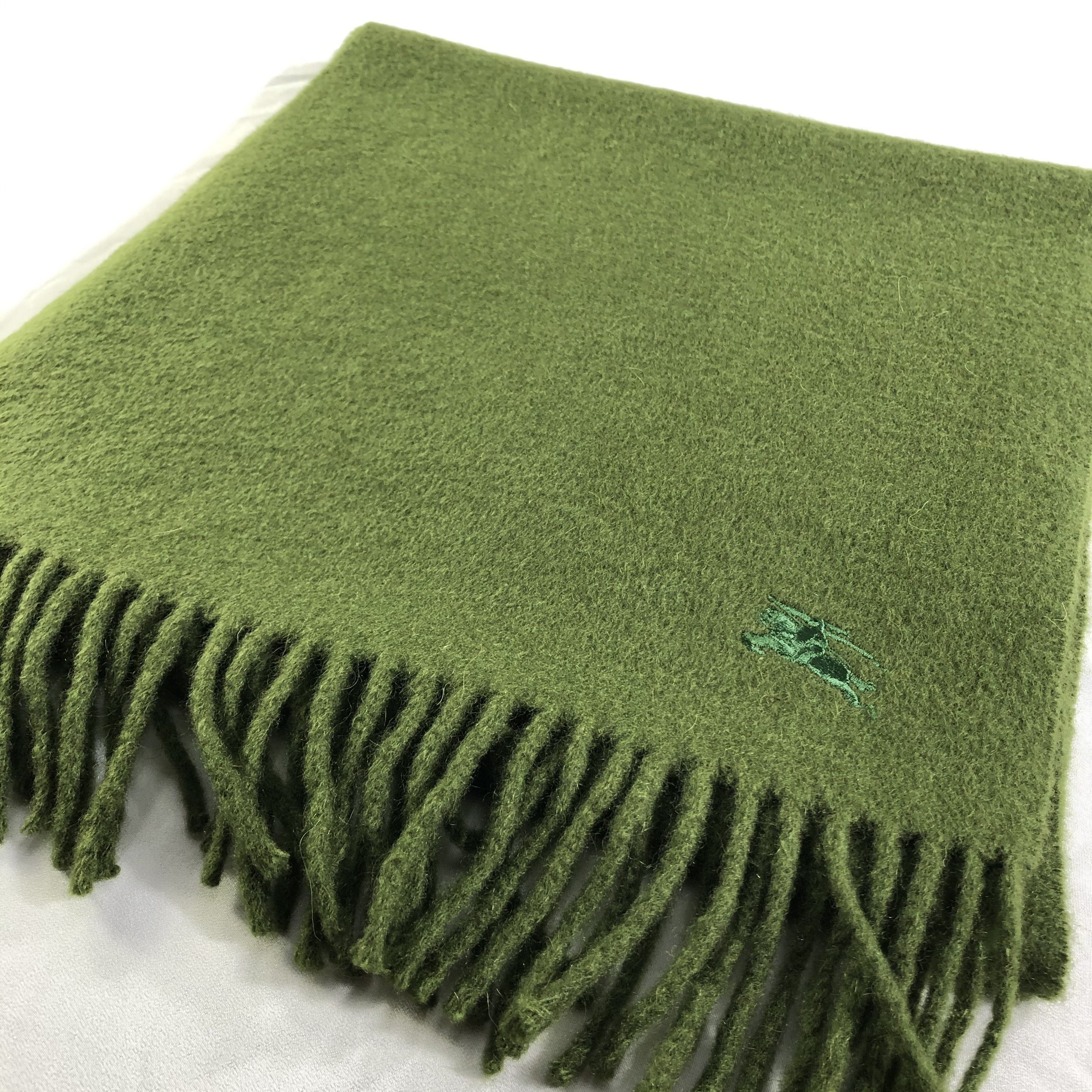 Burberry Burberrys Cashmere Scarf Muffler Neckwear V2339 Size ONE SIZE - 4 Thumbnail