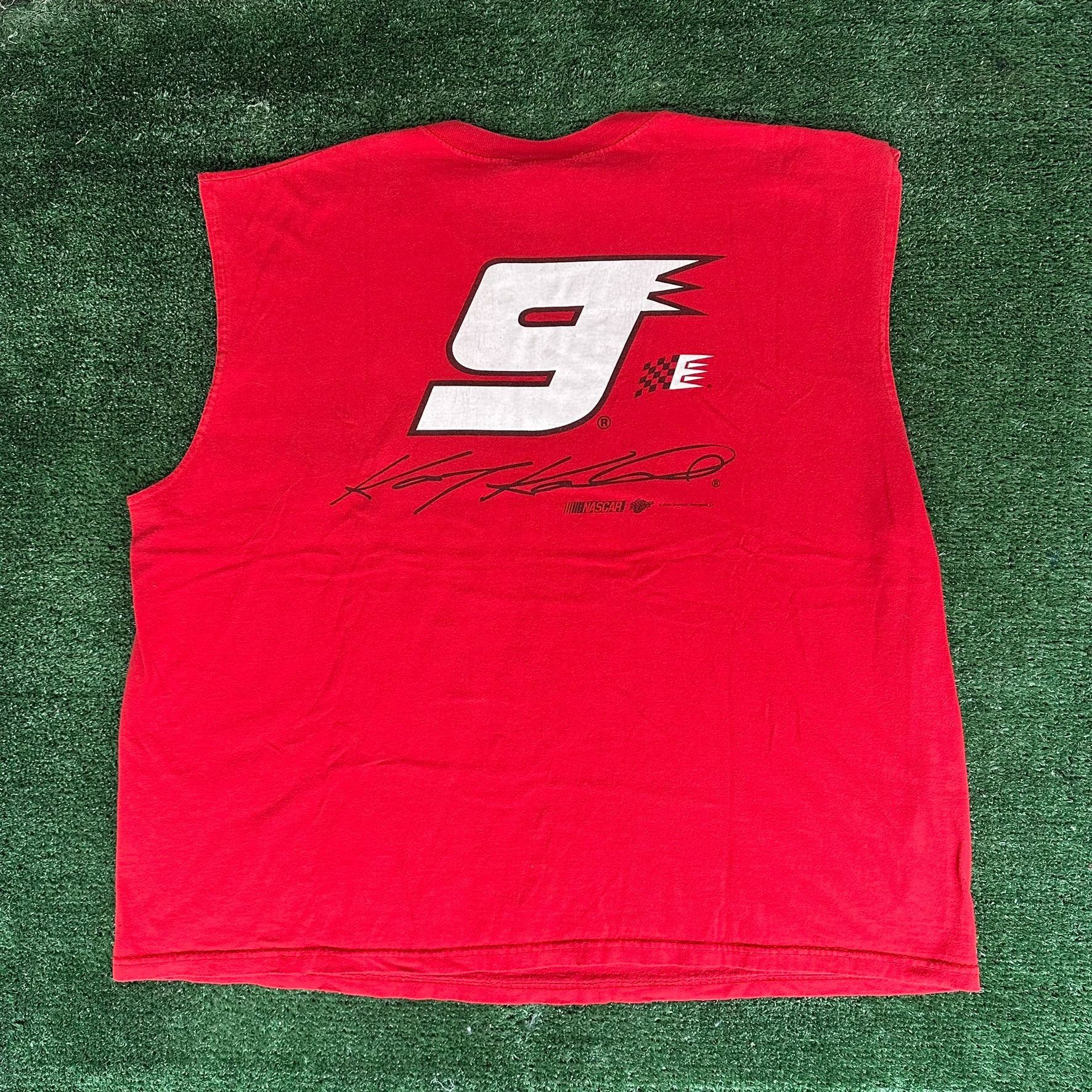 Winners Circle Vintage Y2K NASCAR Kasey Kahne Muscle T-Shirt Boxy Red 3XL R Size US XXL / EU 58 / 5 - 4 Thumbnail