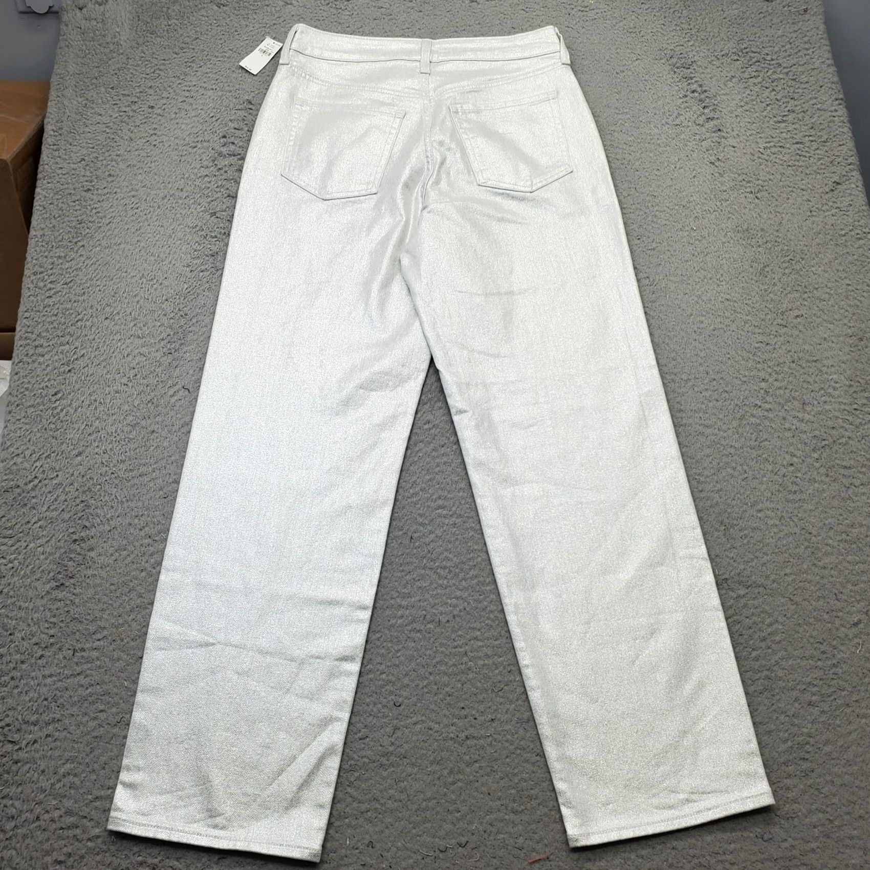 Old Navy Old Navy Pants Womens 4 Multicolor High Rise OG Loose Pockets Chino Casual 4 Womens Pants Size 27" / US 4 / IT 40 - 2 Thumbnail