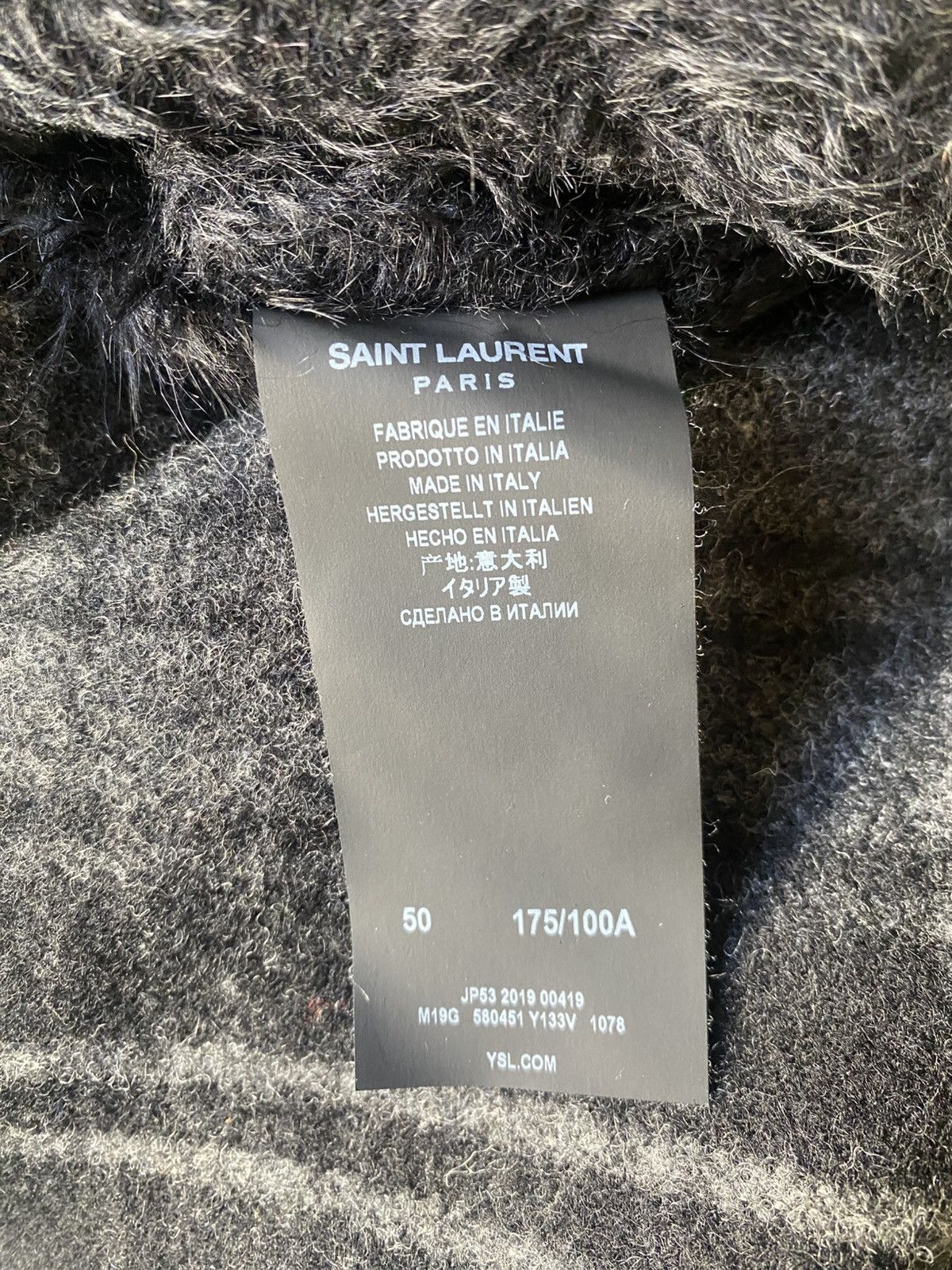 Saint Laurent Paris Saint Laurent Alpaga Winter Coat Size US M / EU 48-50 / 2 - 4 Thumbnail