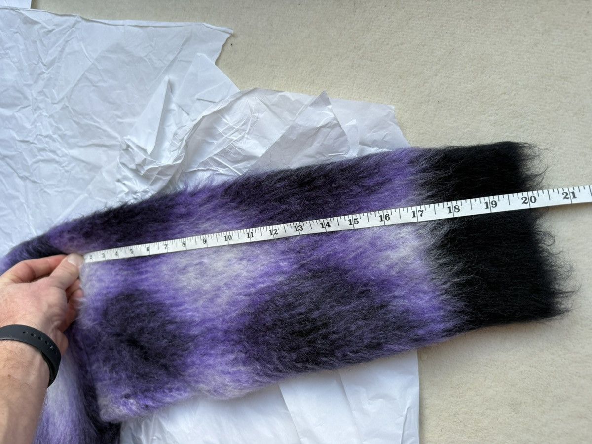 Celine $1.4k FW22 Celine argyle mohair blend fuzzy sweater L Hedi Size US L / EU 52-54 / 3 - 6 Thumbnail