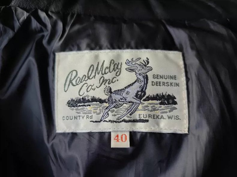 The Real McCoy's The Real McCoys Size40 Deerhide Down Jacket Size US M / EU 48-50 / 2 - 5 Thumbnail