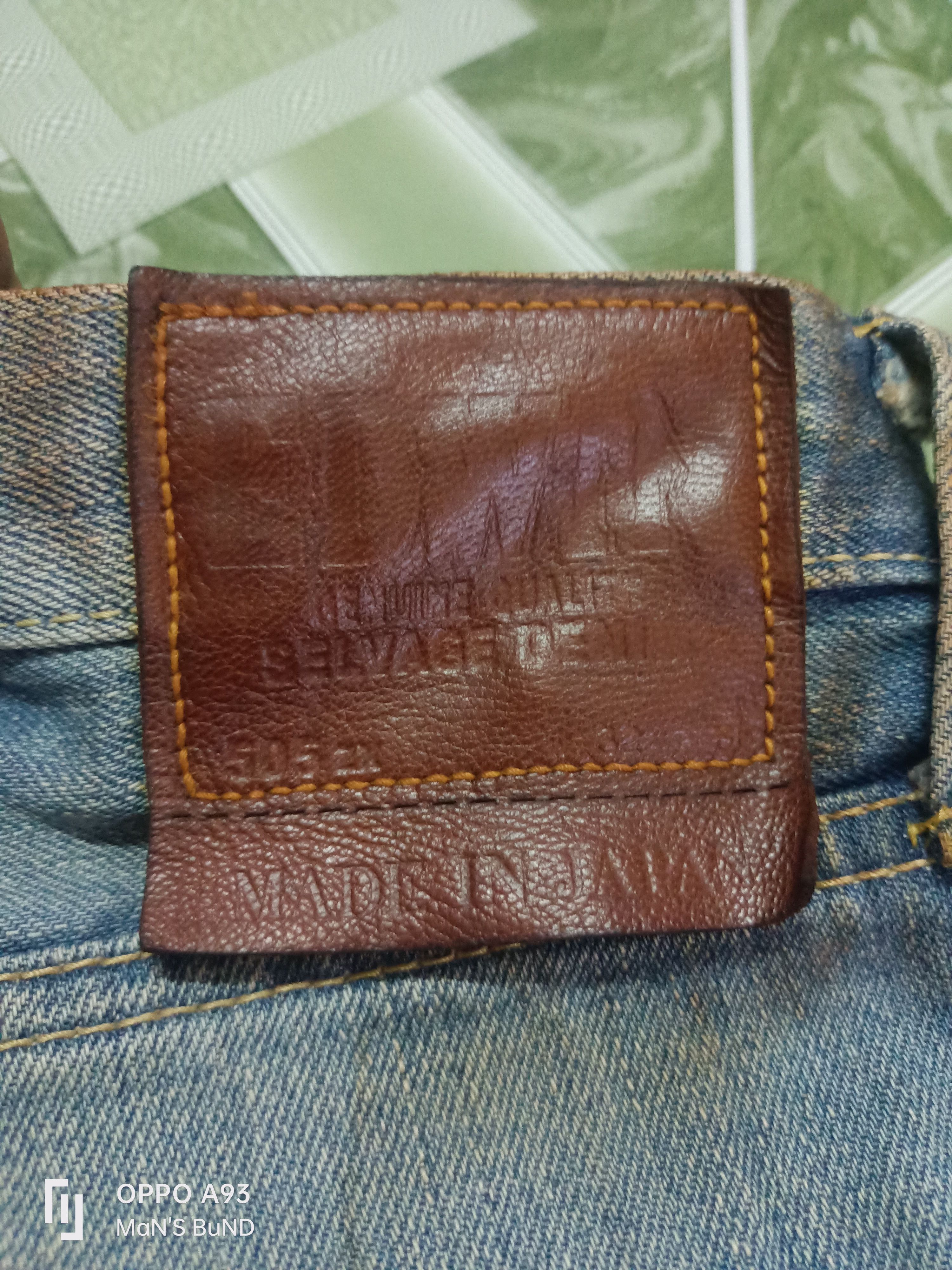 Edwin × Vintage Distressed EDWIN 505 zx Selvedge Size US 32 / EU 48 - 19 Thumbnail