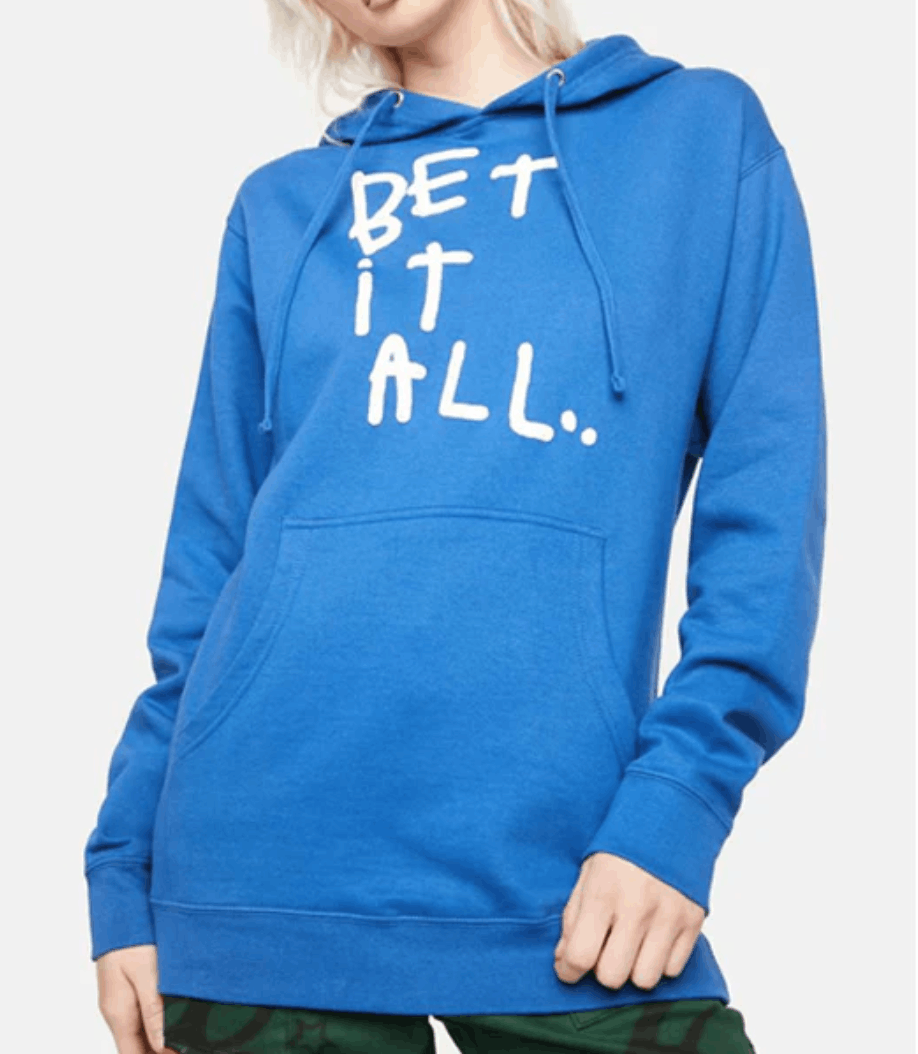 Designer Bet it All Vegas Streetwear Hoodie Size US XXL / EU 58 / 5 - 2 Thumbnail