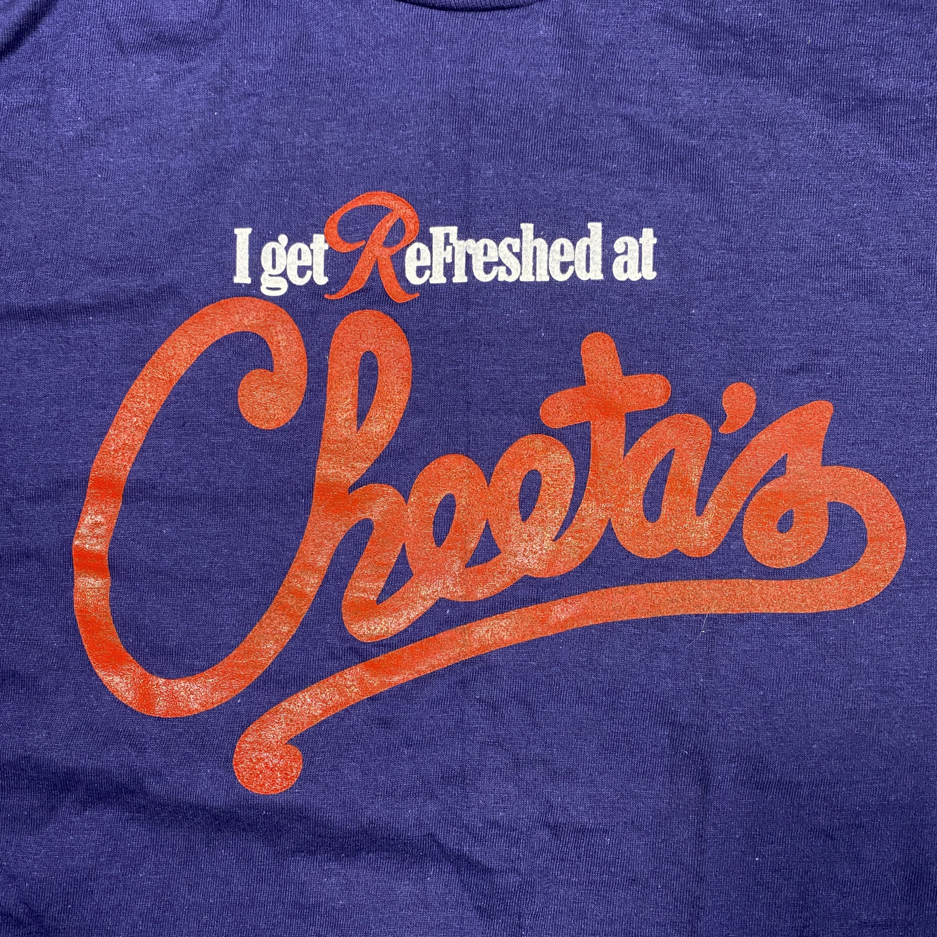 Vintage Vintage 80s Single Stitch Beefy-T Cheeta Tee Large Navy Blue Size US L / EU 52-54 / 3 - 3 Thumbnail