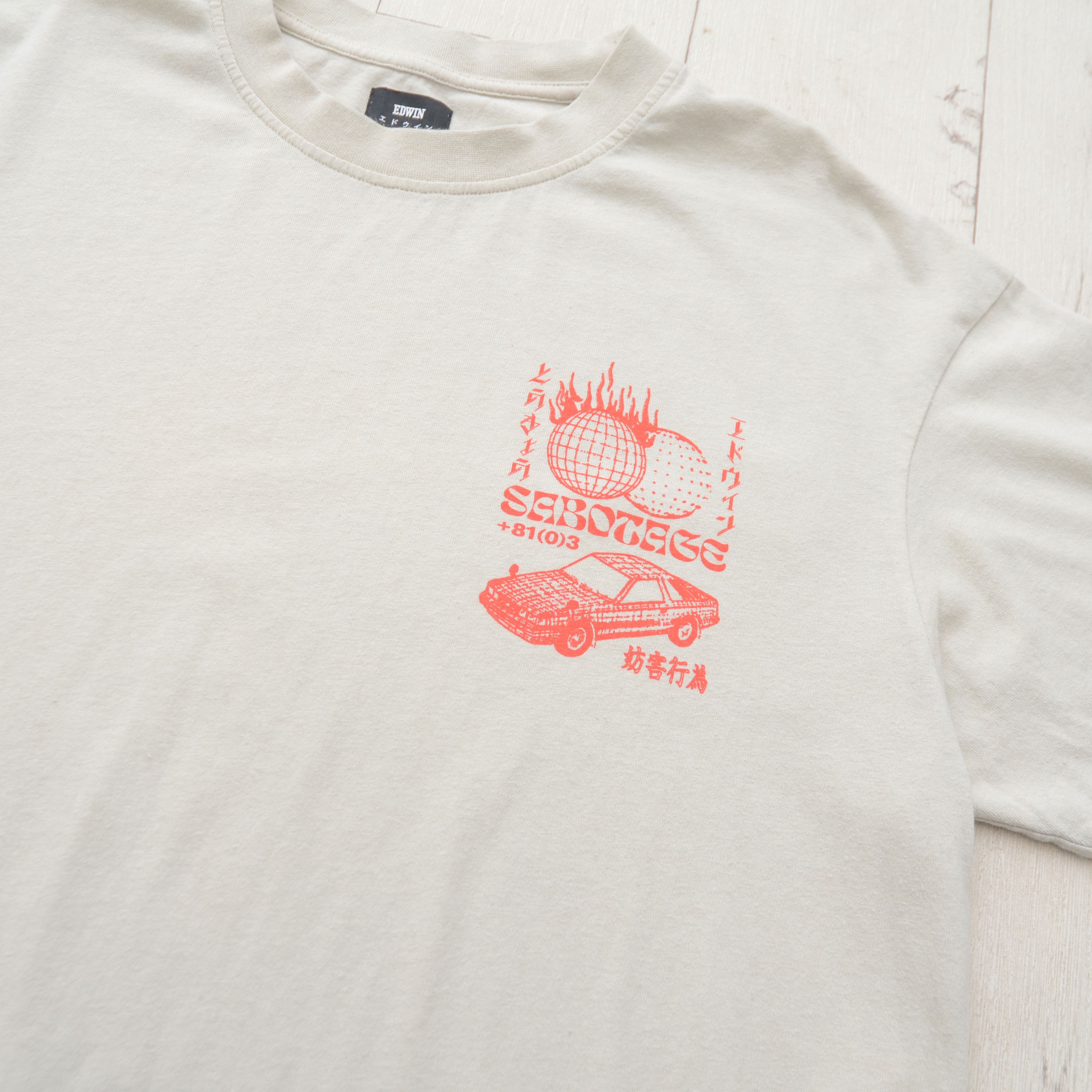 Edwin Edwin Tokyo Sabotage T-Shirt Pelican Oversized Jaspens Cars Size US M / EU 48-50 / 2 - 7 Thumbnail