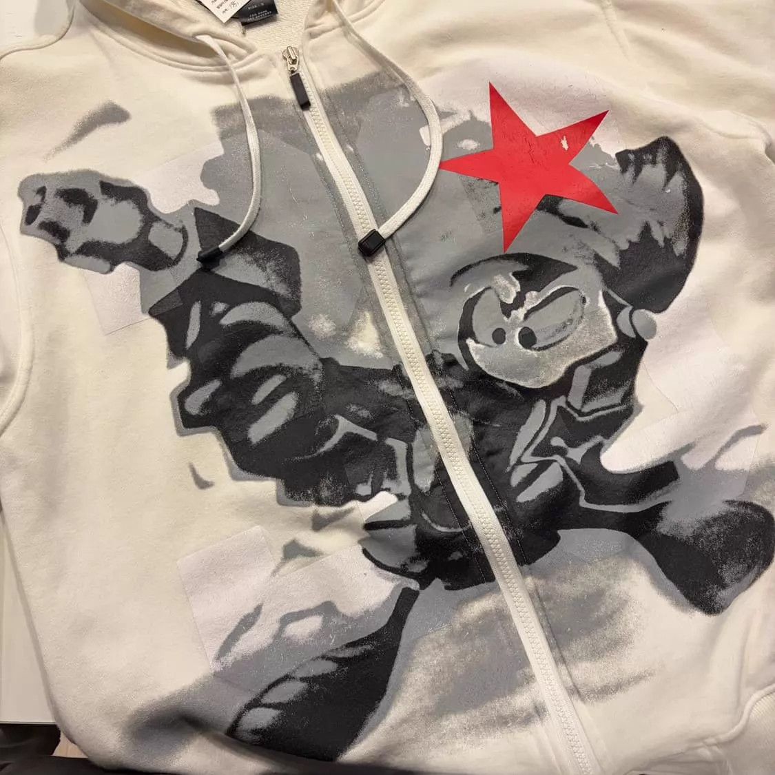 NUMBERING numbernine electronic boy oversize zip hoodie unisex Size US L / EU 52-54 / 3 - 3 Thumbnail