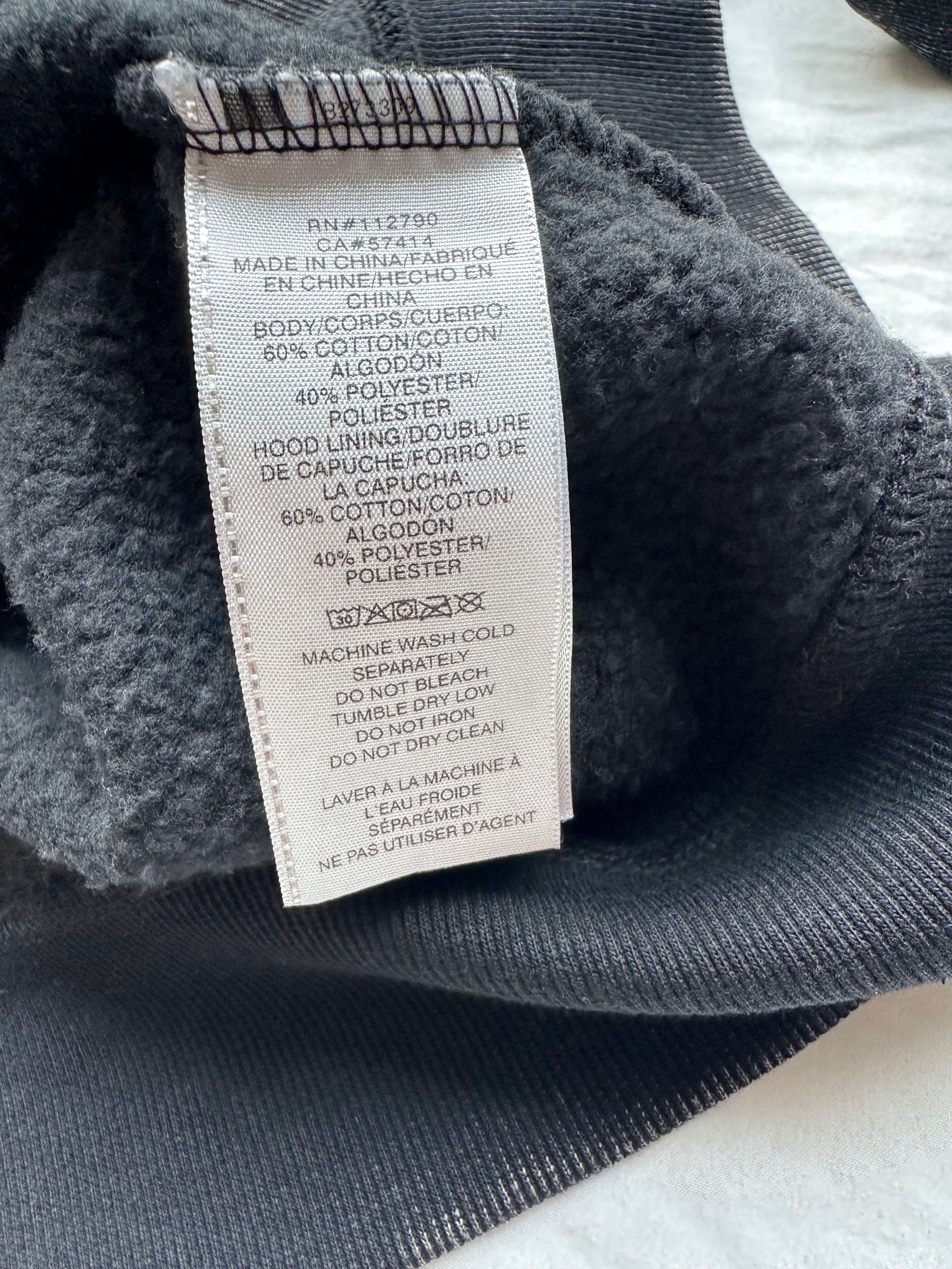 True Religion True Religion Hoodie Medium Zip Up Buddha Logo Washed Size US M / EU 48-50 / 2 - 10 Thumbnail