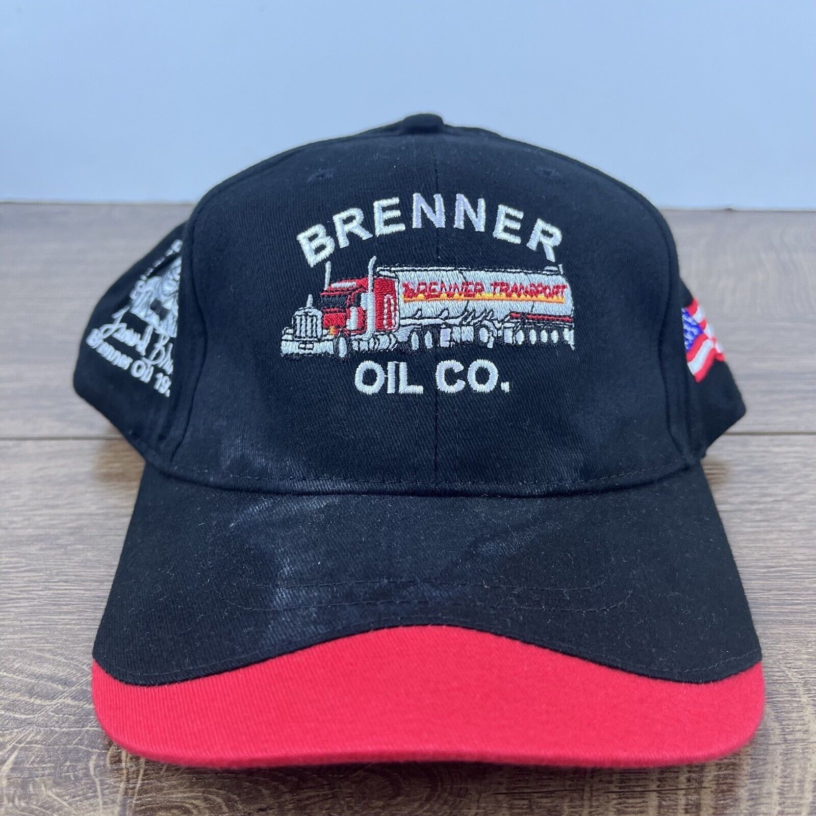 Other Brenner Oil Company Hat Black Cap Hat Adjustable Hat Black A Size ONE SIZE - 2 Thumbnail