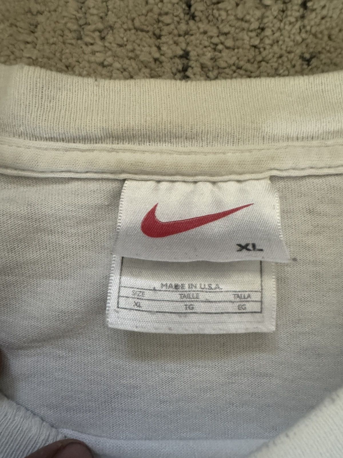 Nike 90s Nike Swoosh Tee Size US XL / EU 56 / 4 - 6 Thumbnail