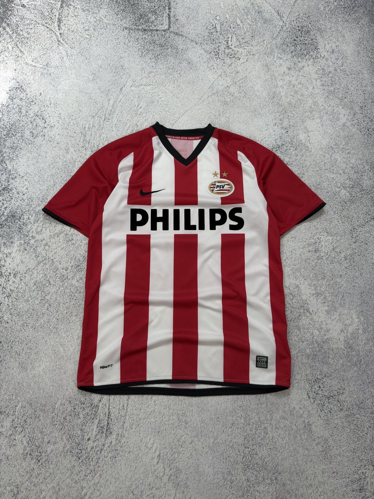 Nike × Vintage Vintage Nike PSV Eindhoven 2009/10 Home Shirt Soccer Jersey Size US M / EU 48-50 / 2 - 1 Thumbnail